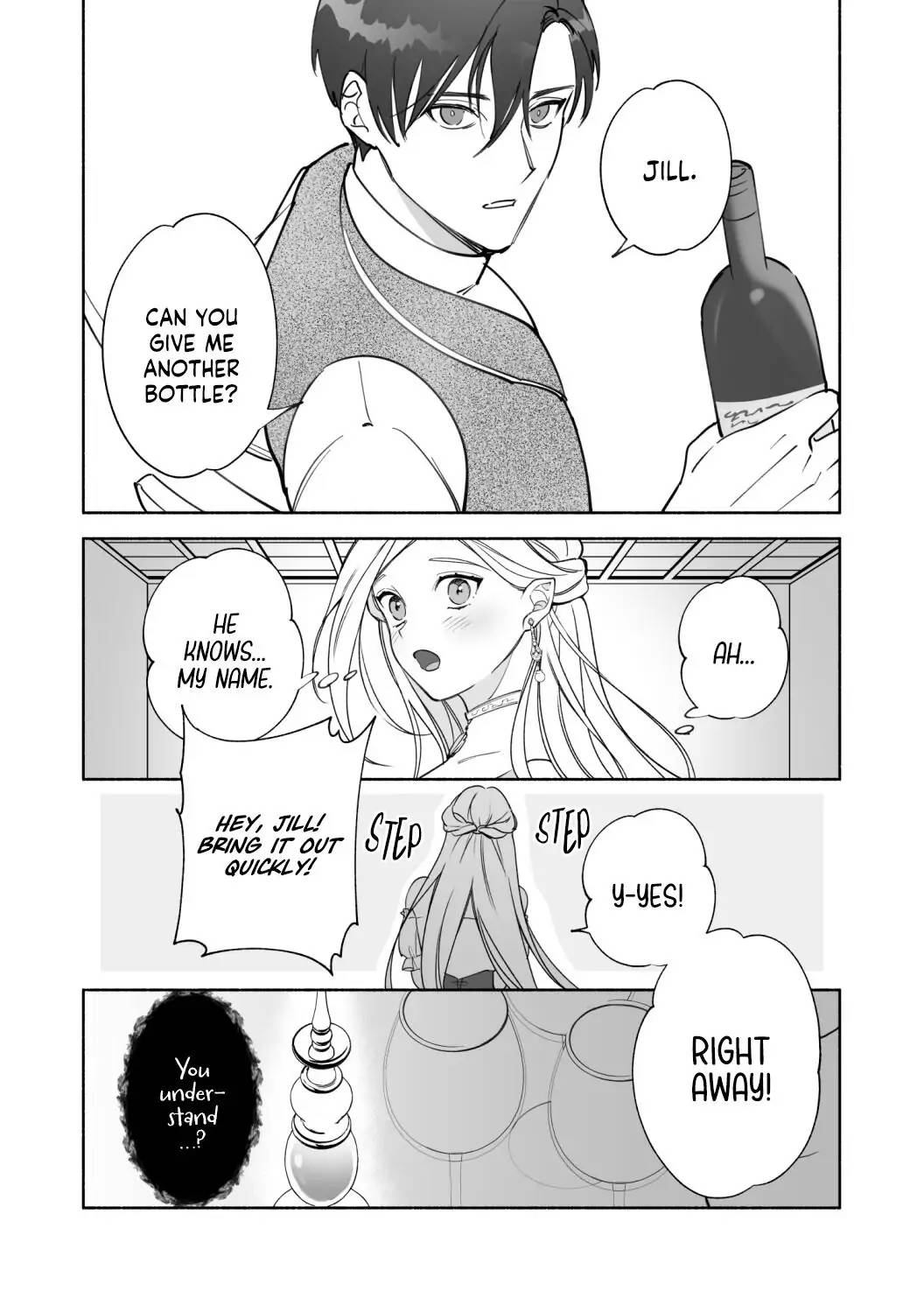  Henachoko Kyuuketsuki wa Ookami Kishi no Chi ga Hoshii | Greenhorn Vampiress wants the Wolven Knight's Blood page 9 full