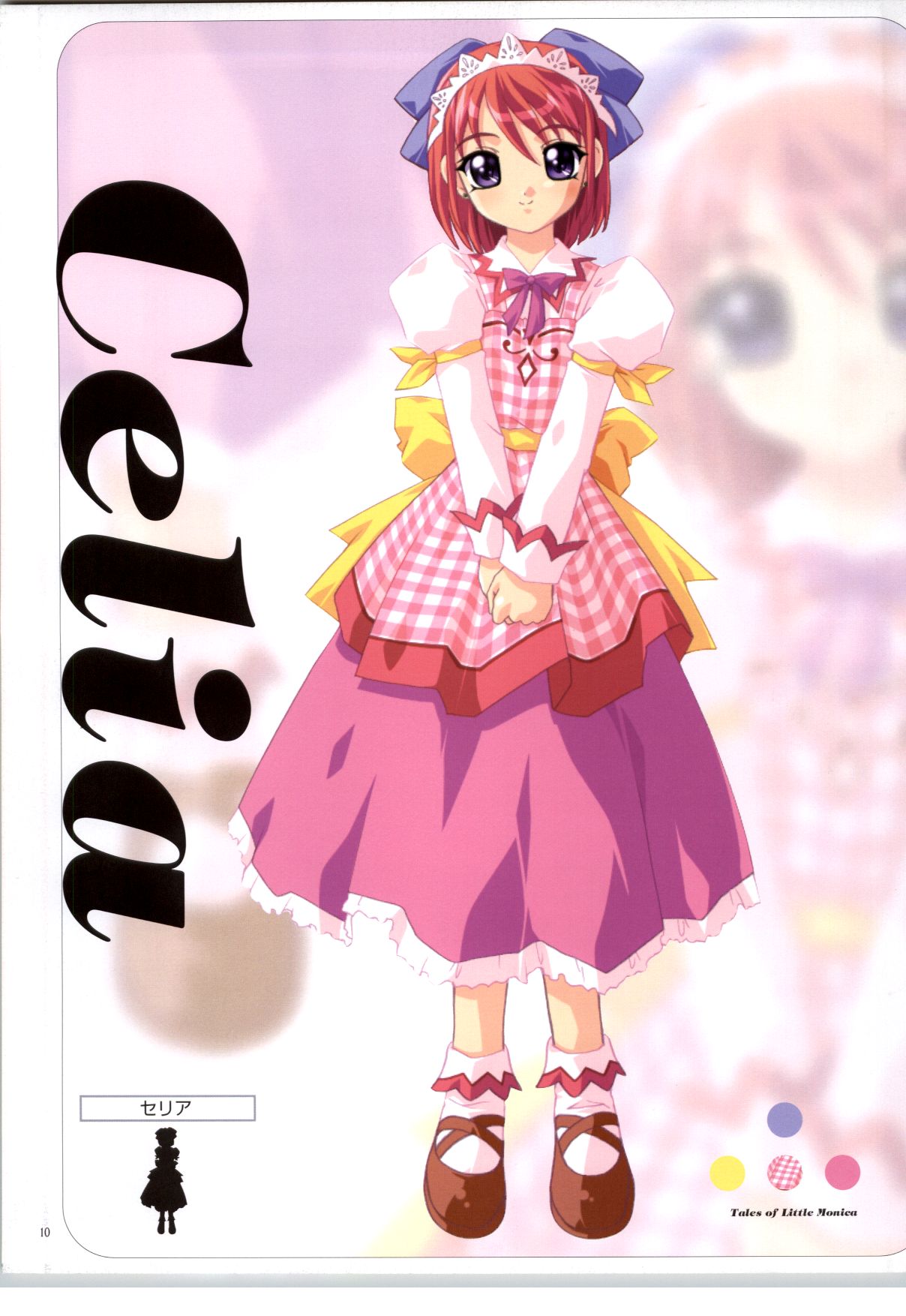 Little Monika Monogatari Artworks page 7 full