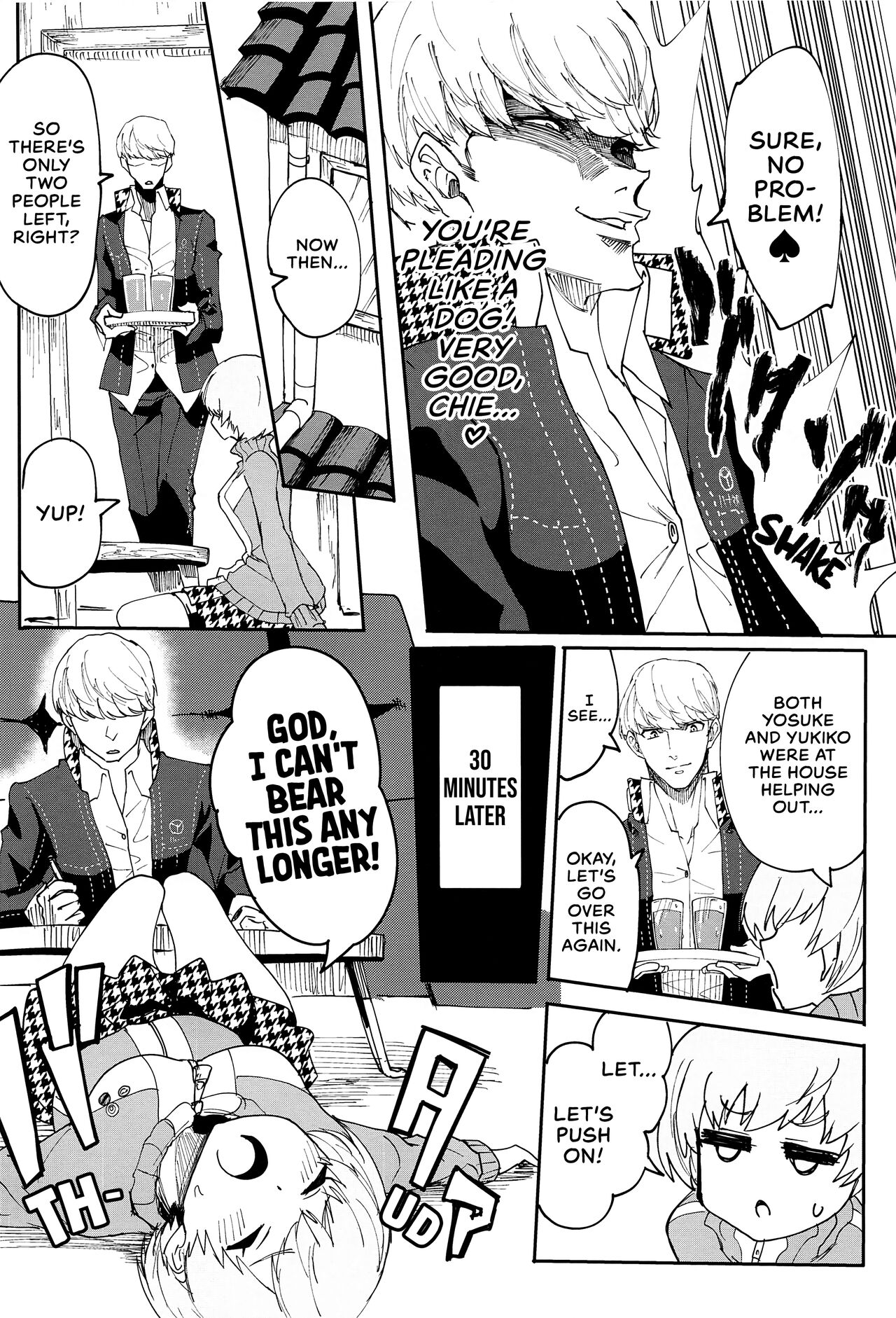 Satonaka Chie-chan ni Oshioki suru Hon Test Benkyou Hen | Satonaka Chie's Punishment - Test Study Edition page 3 full