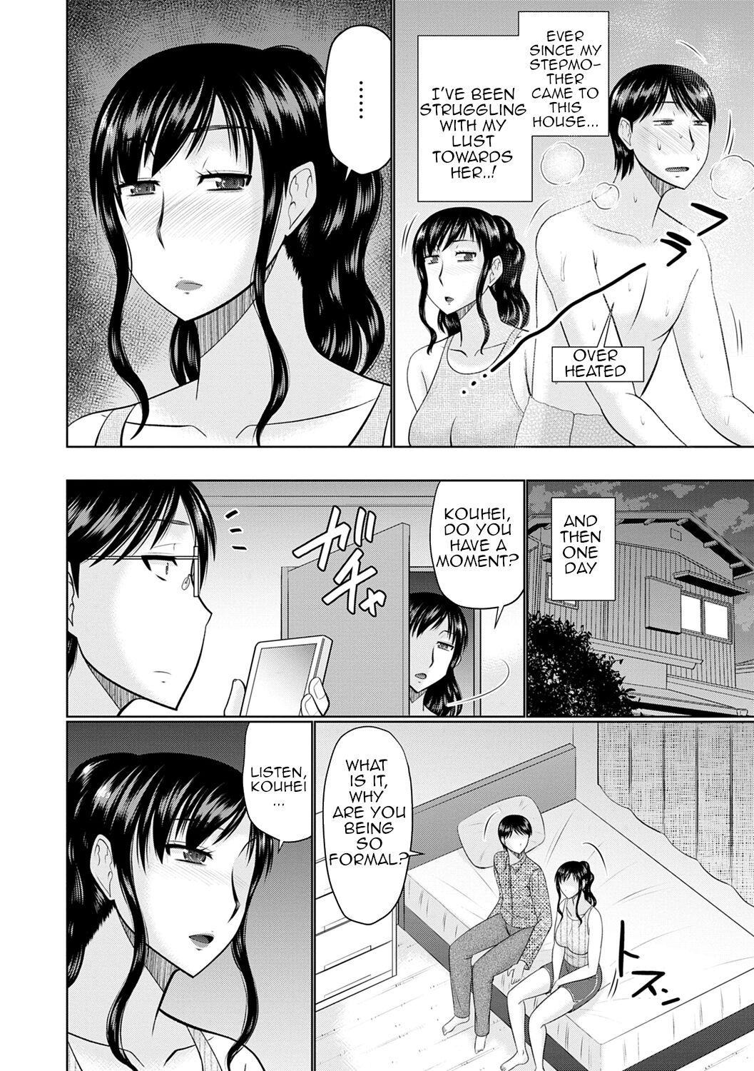 Boku to Kaa-san no Naka | Inside my Stepmother page 8 full