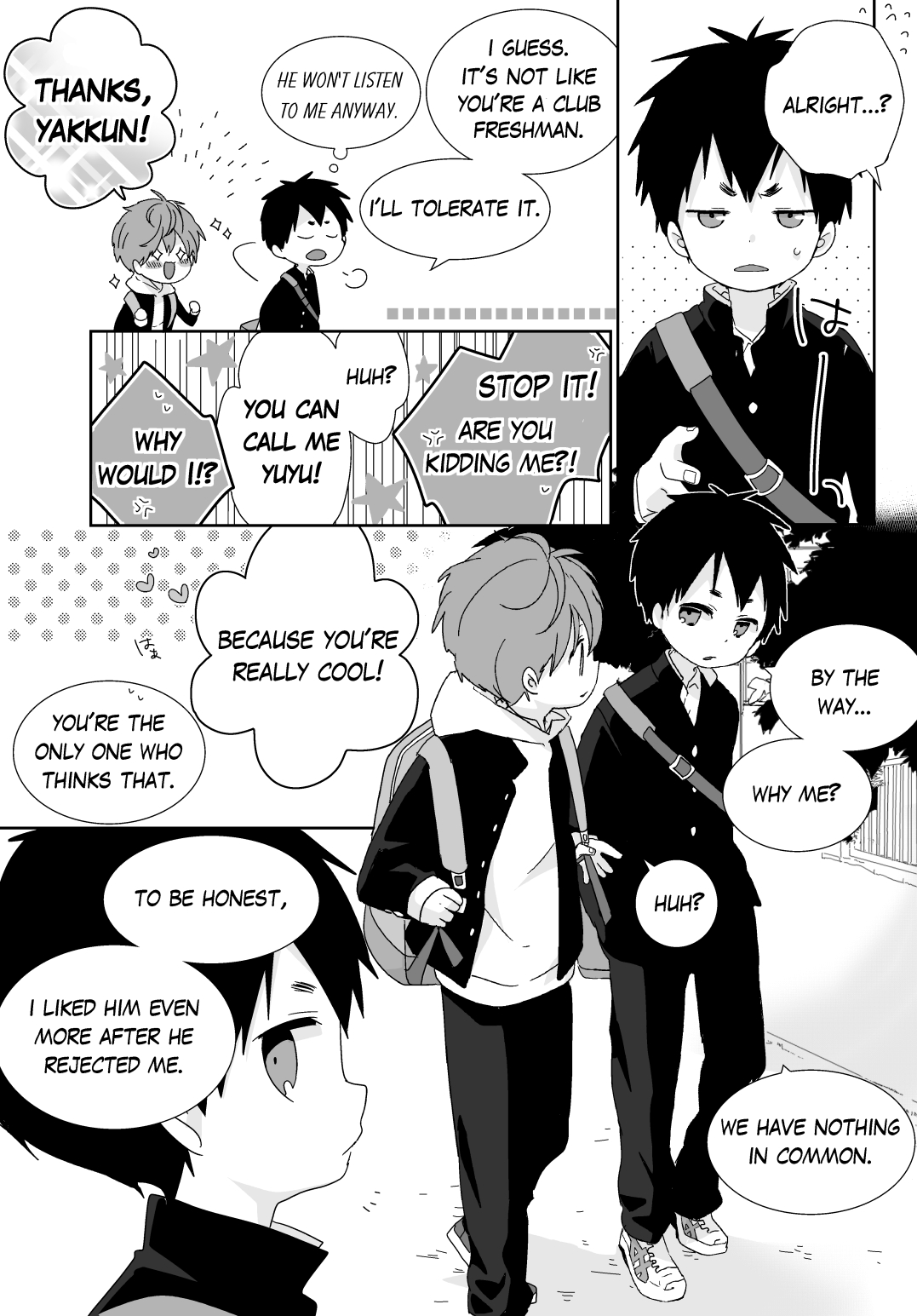 Yakumo Senpai to Yusuke-kun | Yakumo and Yusuke page 10 full
