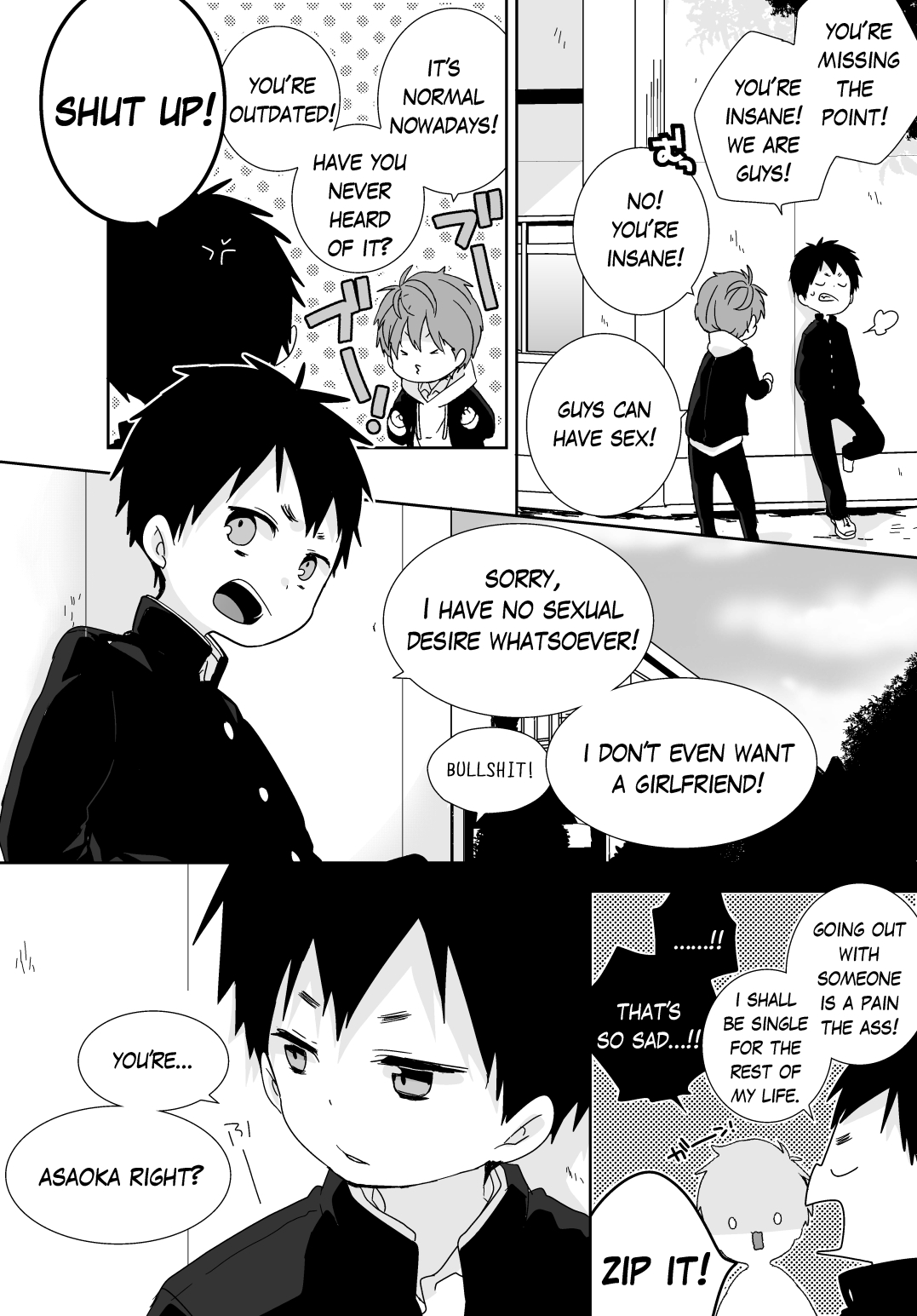 Yakumo Senpai to Yusuke-kun | Yakumo and Yusuke page 6 full