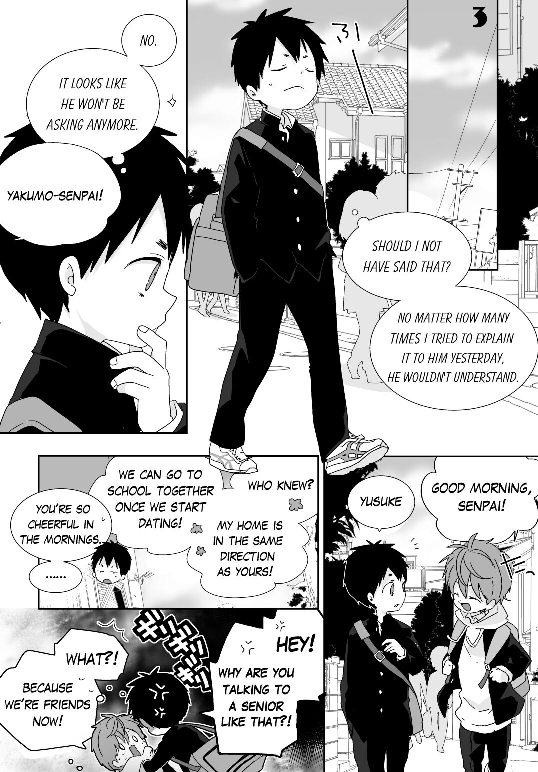 Yakumo Senpai to Yusuke-kun | Yakumo and Yusuke page 9 full