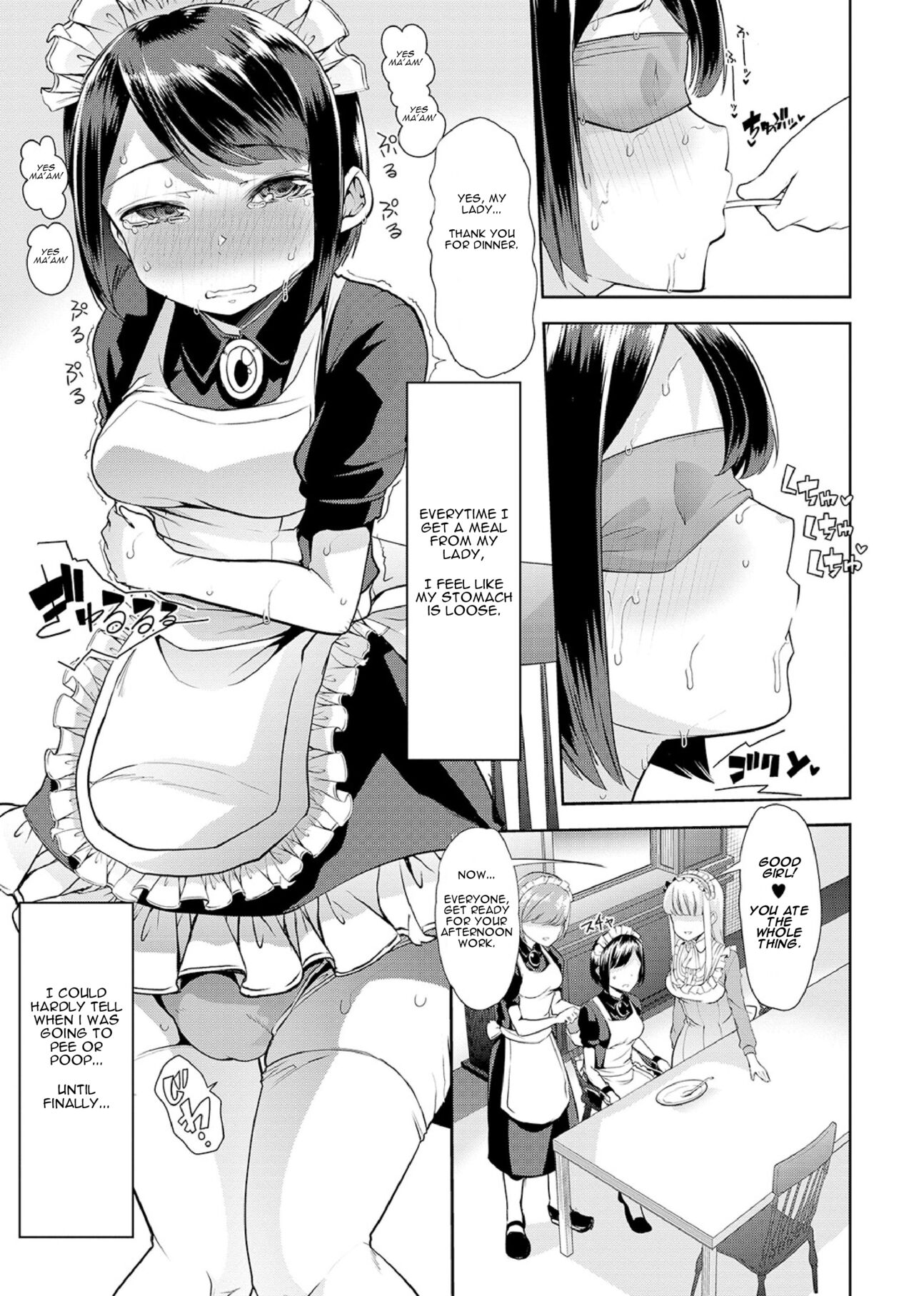 Aigan Maid no Omorashi Nikki | Pet Maid's Diaper Diary! page 7 full