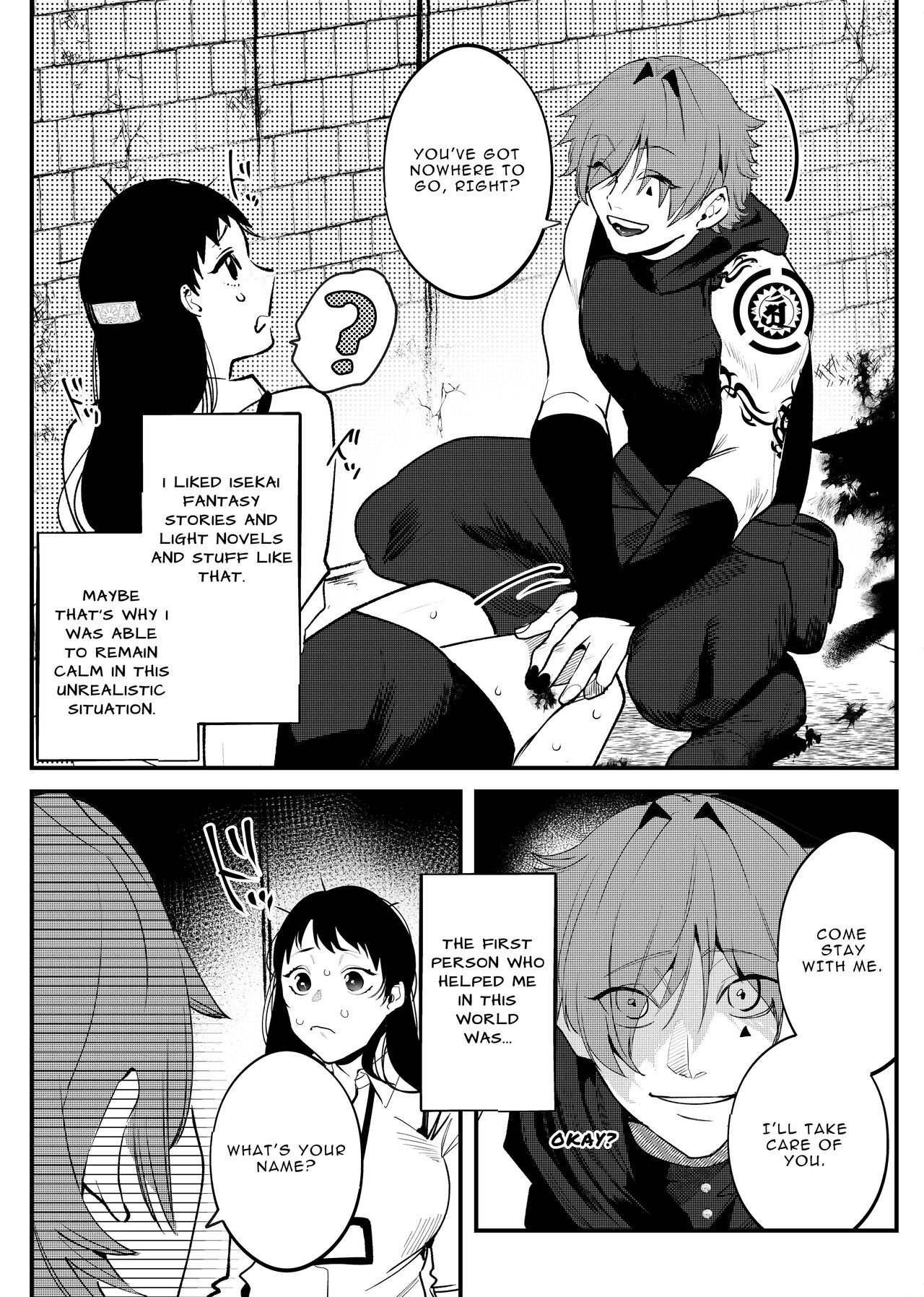 The Man Who Saved Me on my Isekai Trip was a Killer... page 4 full