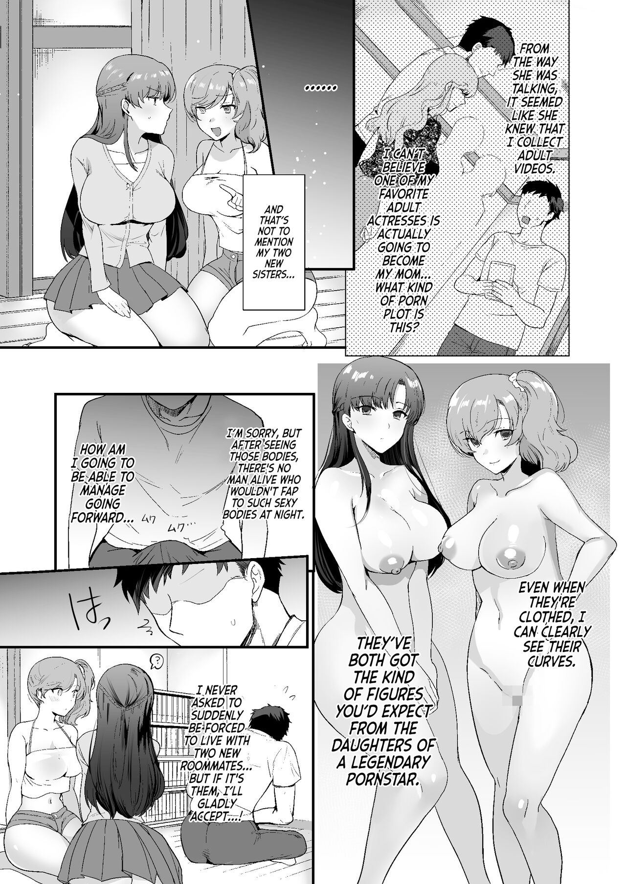 Erosugiru Doukyonin ~ Dosukebe Shimai to 1K Doukyo Seikatsu ~ | My Roommates Are Way Too Lewd ~Living in a One-Room Apartment With Two Perverted Sisters~ page 10 full