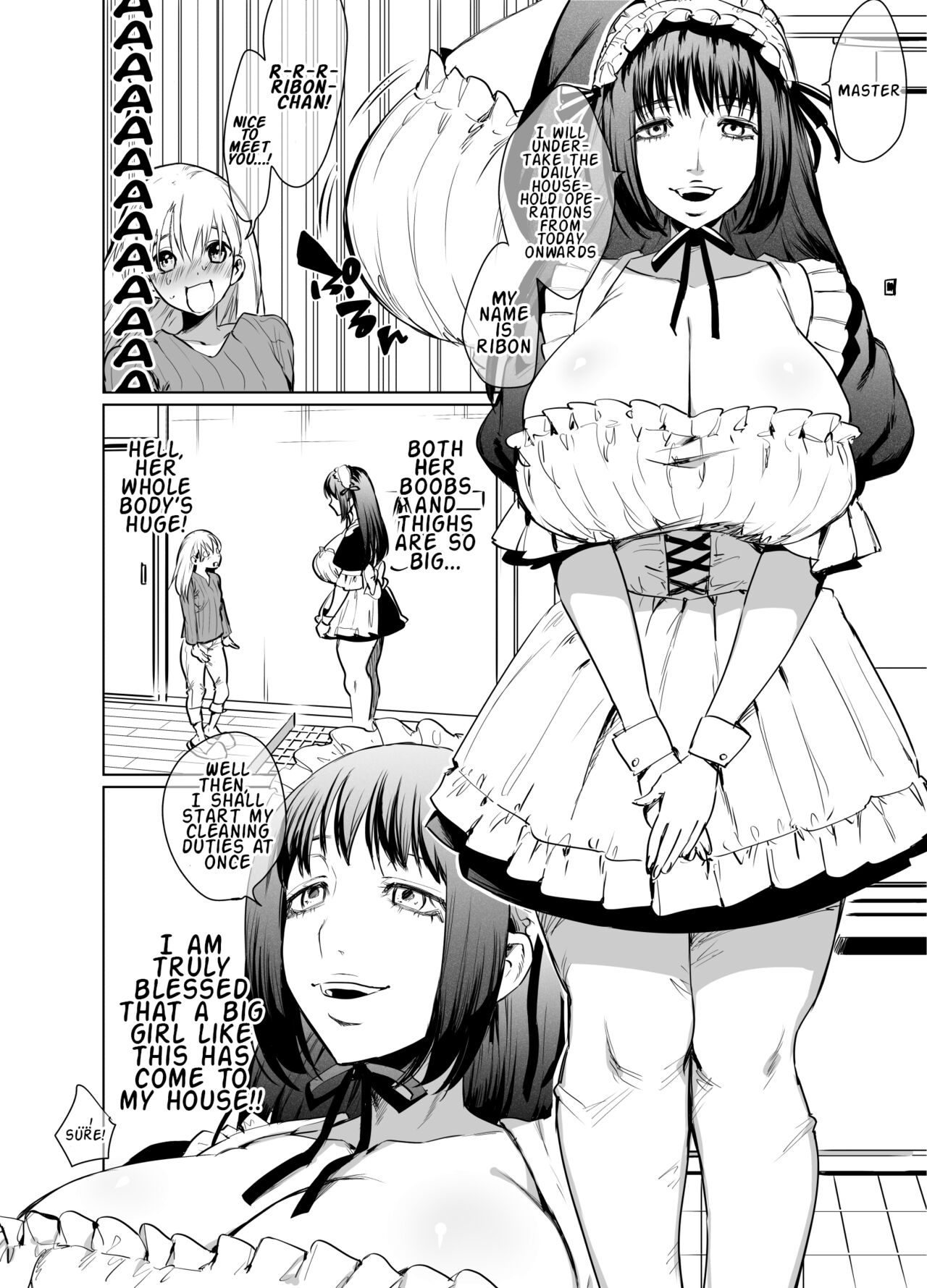 Futanari Maid no Ribon-chan page 3 full