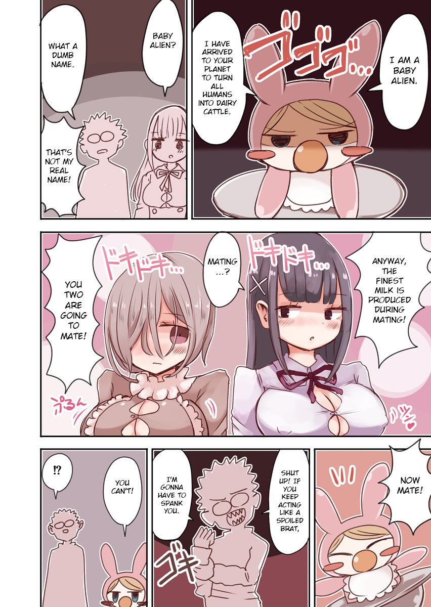 OtaCir no Josou Danshi vs Aka-chan Seijin | Crossdressing Otaku vs Baby Alien page 9 full