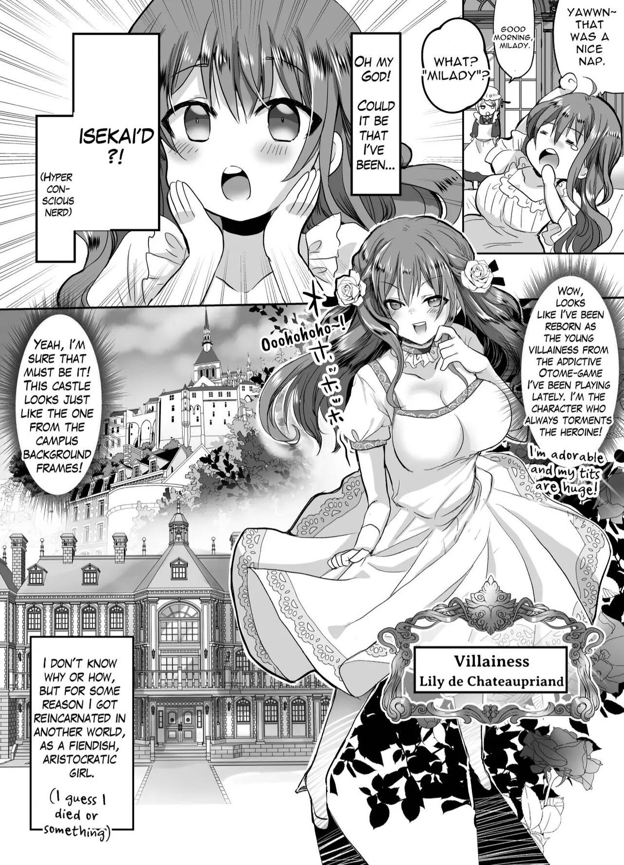  JK's Tragic Isekai Reincarnation as the Villainess ~But My Precious Side Character!~ page 3 full