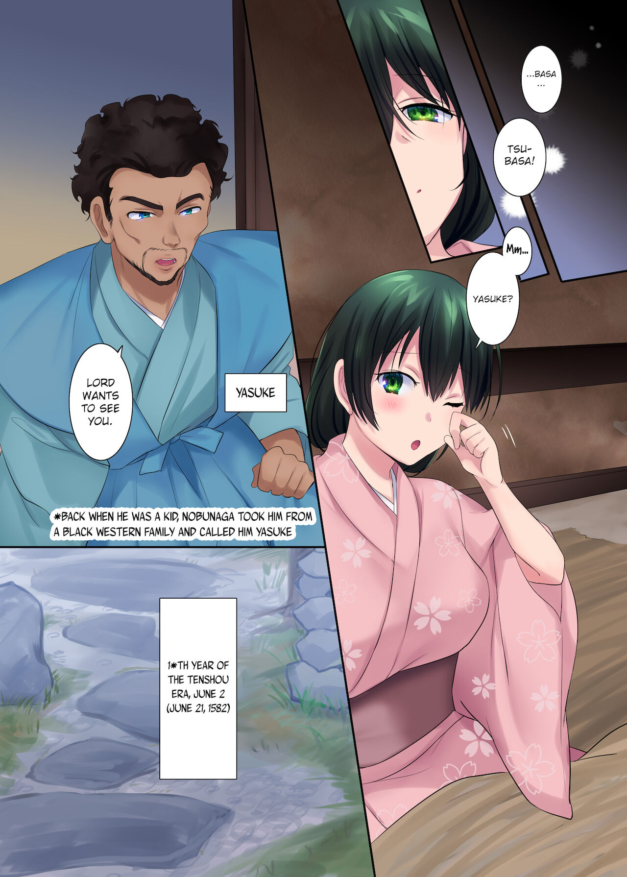 Honnoji no Seihen ~Onna ni Sareta Nobunaga~ | Honnoji Transformation ~Nobunaga was Turned into a Girl~ page 5 full