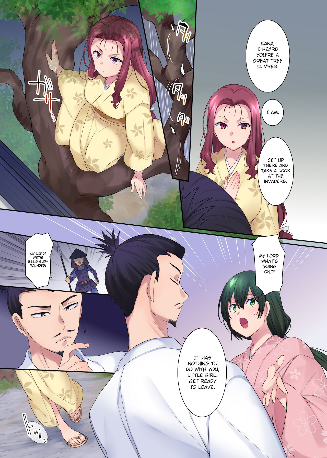 Honnoji no Seihen ~Onna ni Sareta Nobunaga~ | Honnoji Transformation ~Nobunaga was Turned into a Girl~ page 7 full