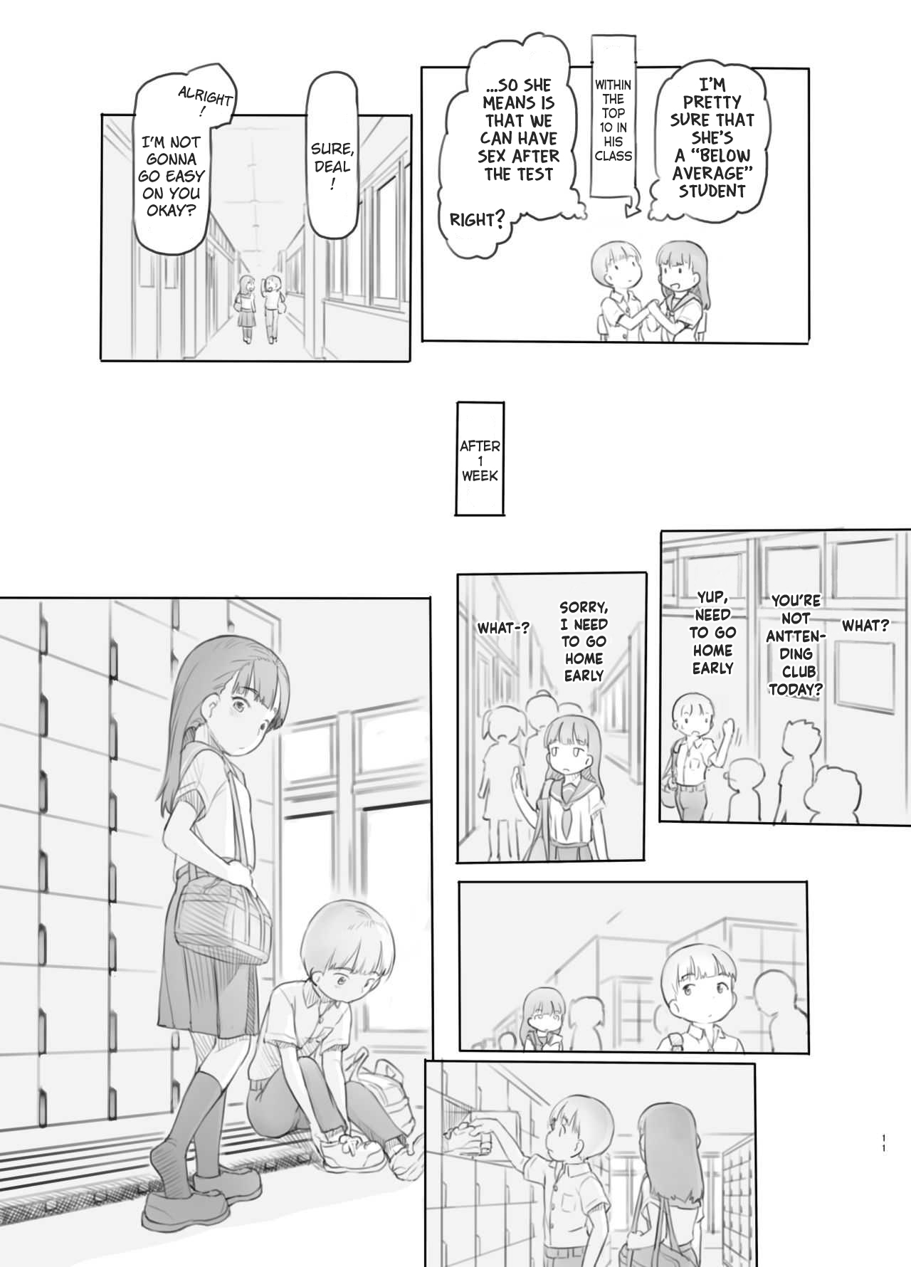 Fujoshi Kanojo ni Nerawareru page 10 full