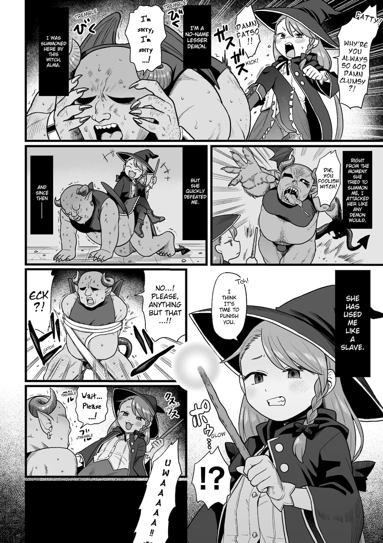 Witch's Failure ~Gyakushuu no Harama-sex~ | Witch's Failure ~Counterattack Pregnan-sex~ page 5 full