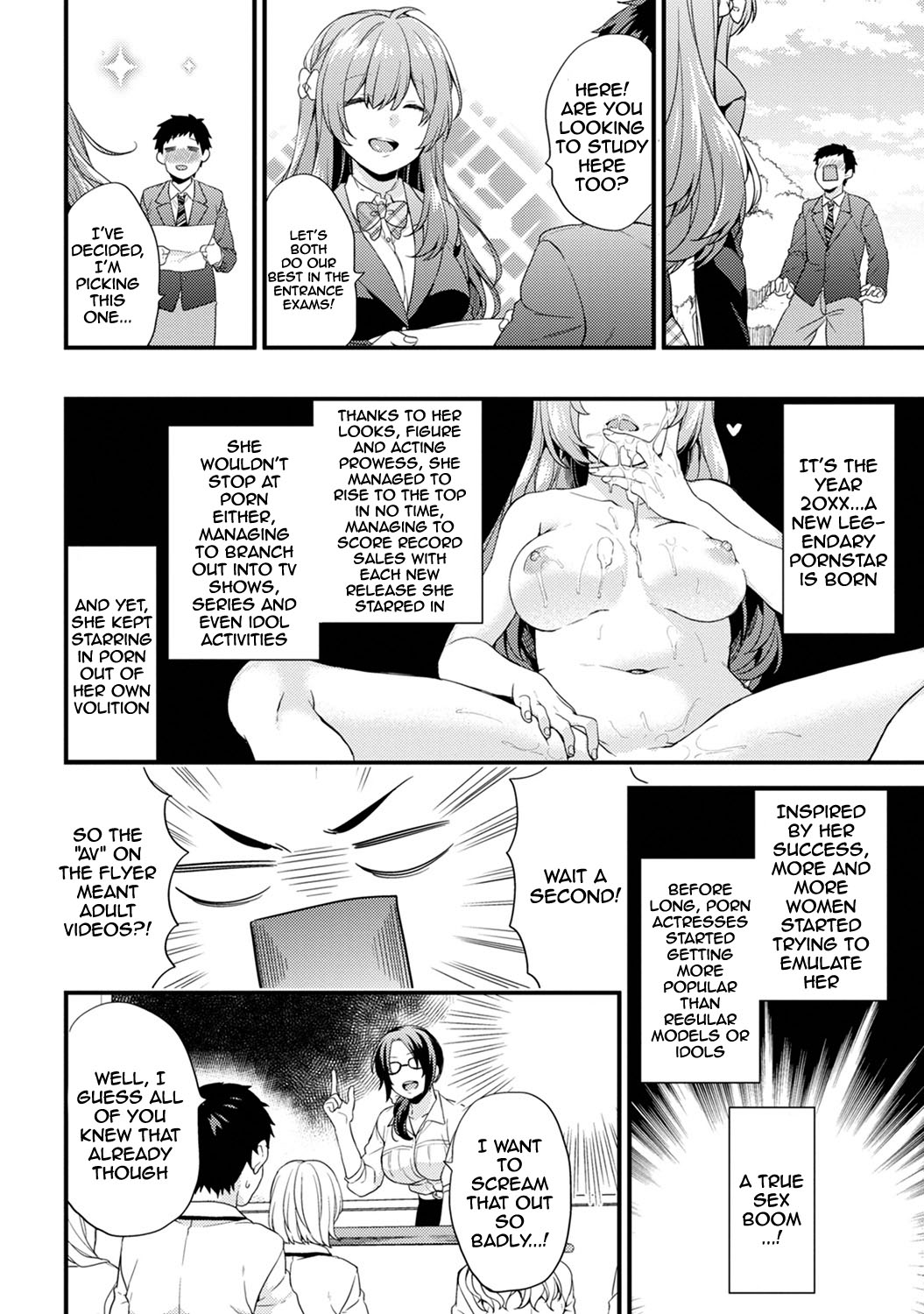 AV Senmon Gakkou e Youkoso! Ch. 1-4 | Welcome To AV Vocational School! Ch. 1-4 page 2 full