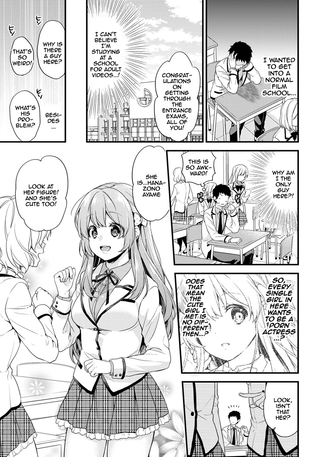 AV Senmon Gakkou e Youkoso! Ch. 1-4 | Welcome To AV Vocational School! Ch. 1-4 page 3 full