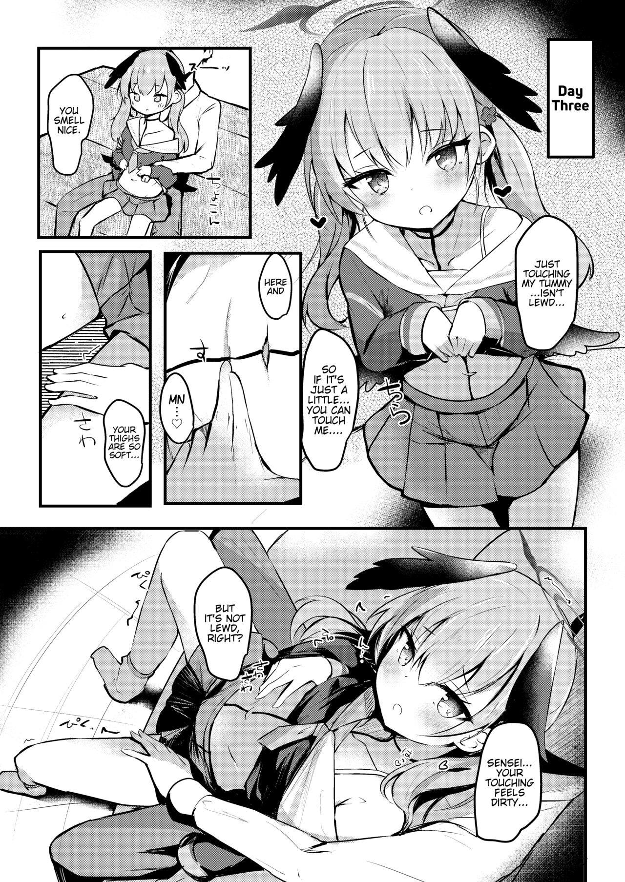 Ecchi nano wa Kinshi!? Koharu to Love Love Jirashi Play | Lewdness is Banned!? Lovey Lovey Tease Play with Koharu page 6 full