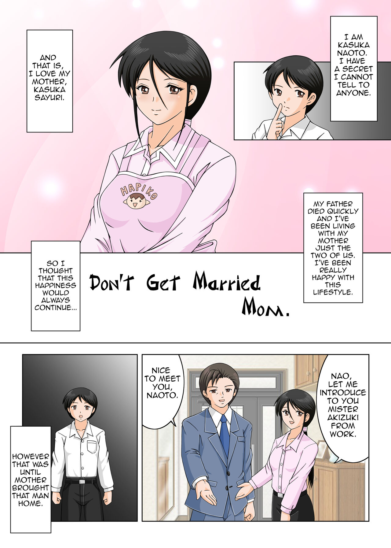 Kekkon Shinaide Okaa-san | Don't Get Married Mom page 3 full