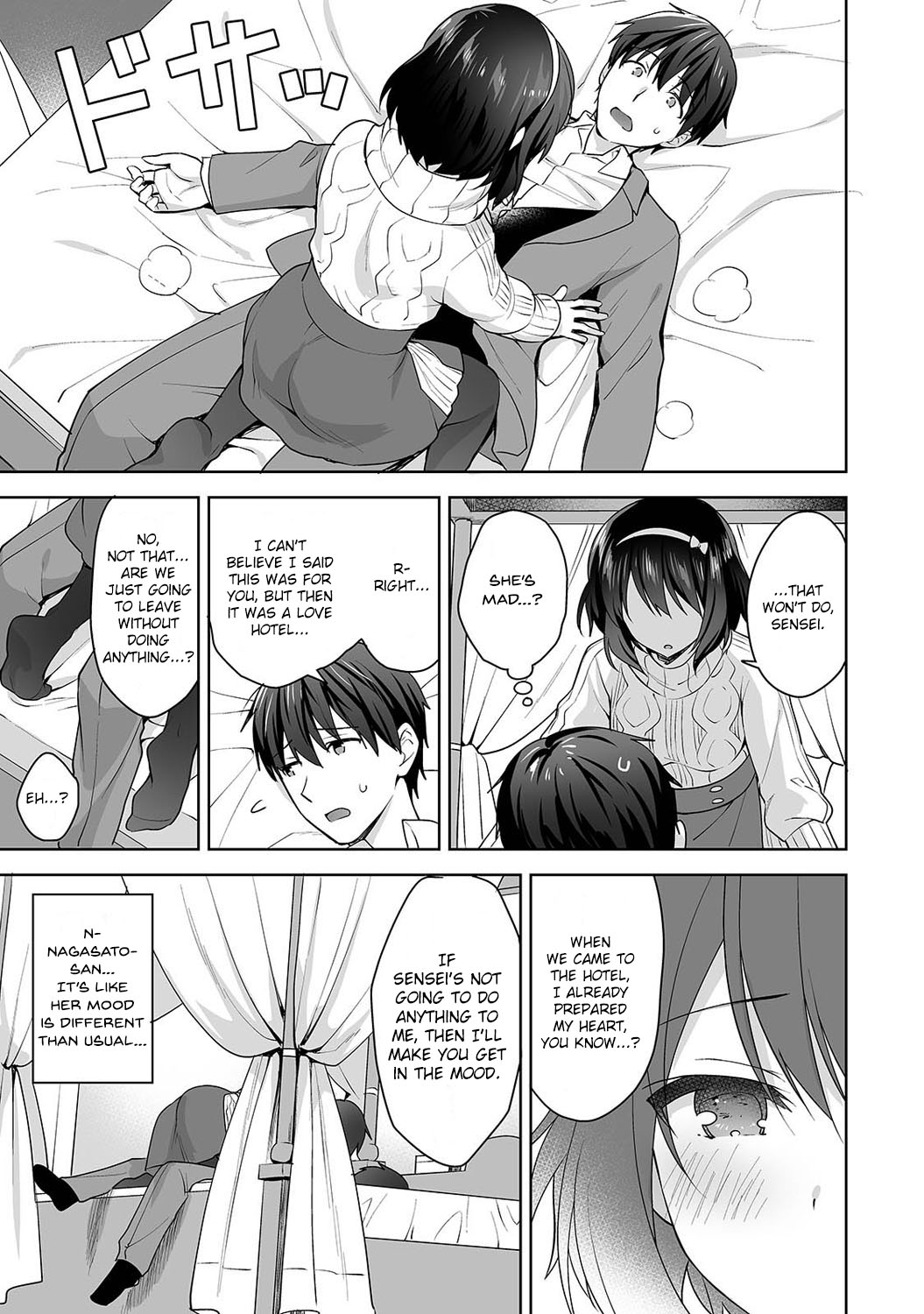 Amayakashi Jouzu no Nagasato-san ~Hokenshitsu de Yoshi Yoshi Ecchi!~ Ch. 9 page 10 full