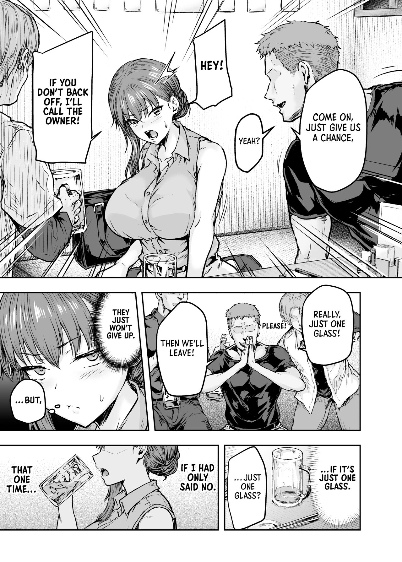 Watashi... Kaerare Chaimashita. -AroThir OL ga Yarichin Daigakusei-tachi no Chinpo ni Dohamari suru made- page 10 full