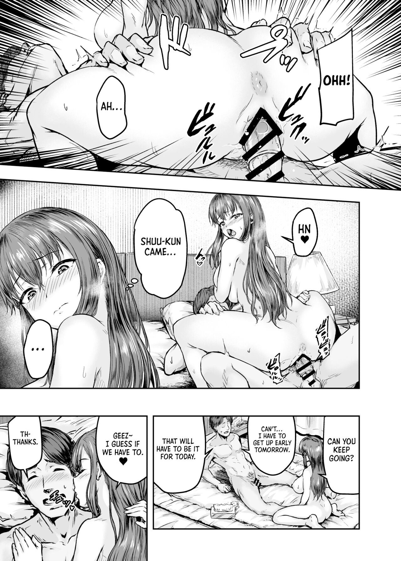 Watashi... Kaerare Chaimashita. -AroThir OL ga Yarichin Daigakusei-tachi no Chinpo ni Dohamari suru made- page 4 full