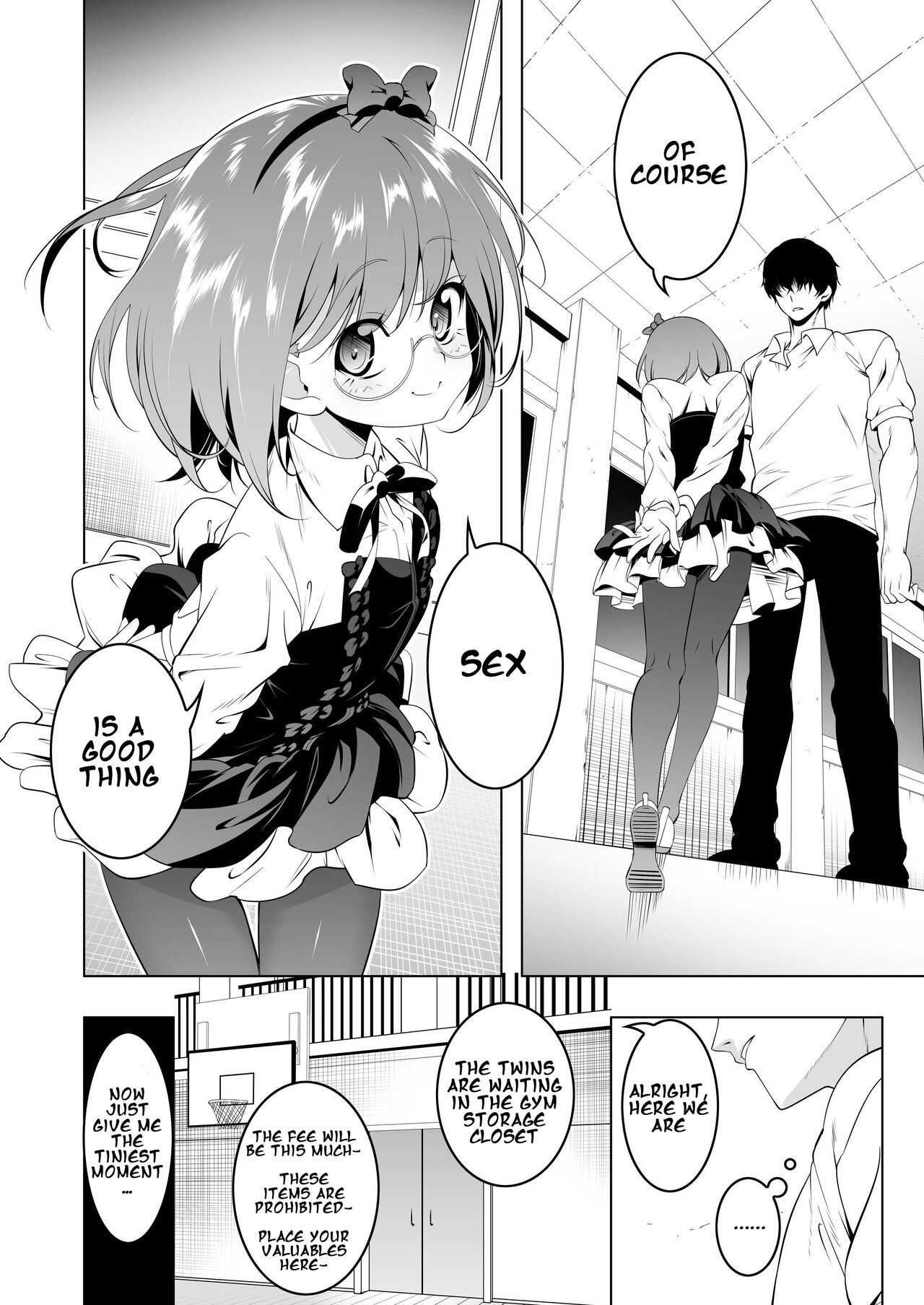 Gakkou Tokidoki Sex Ya-san 3-jikanme | The School is Occasionally a Sex Shop 3rd Period Perverted Twins Edition page 9 full