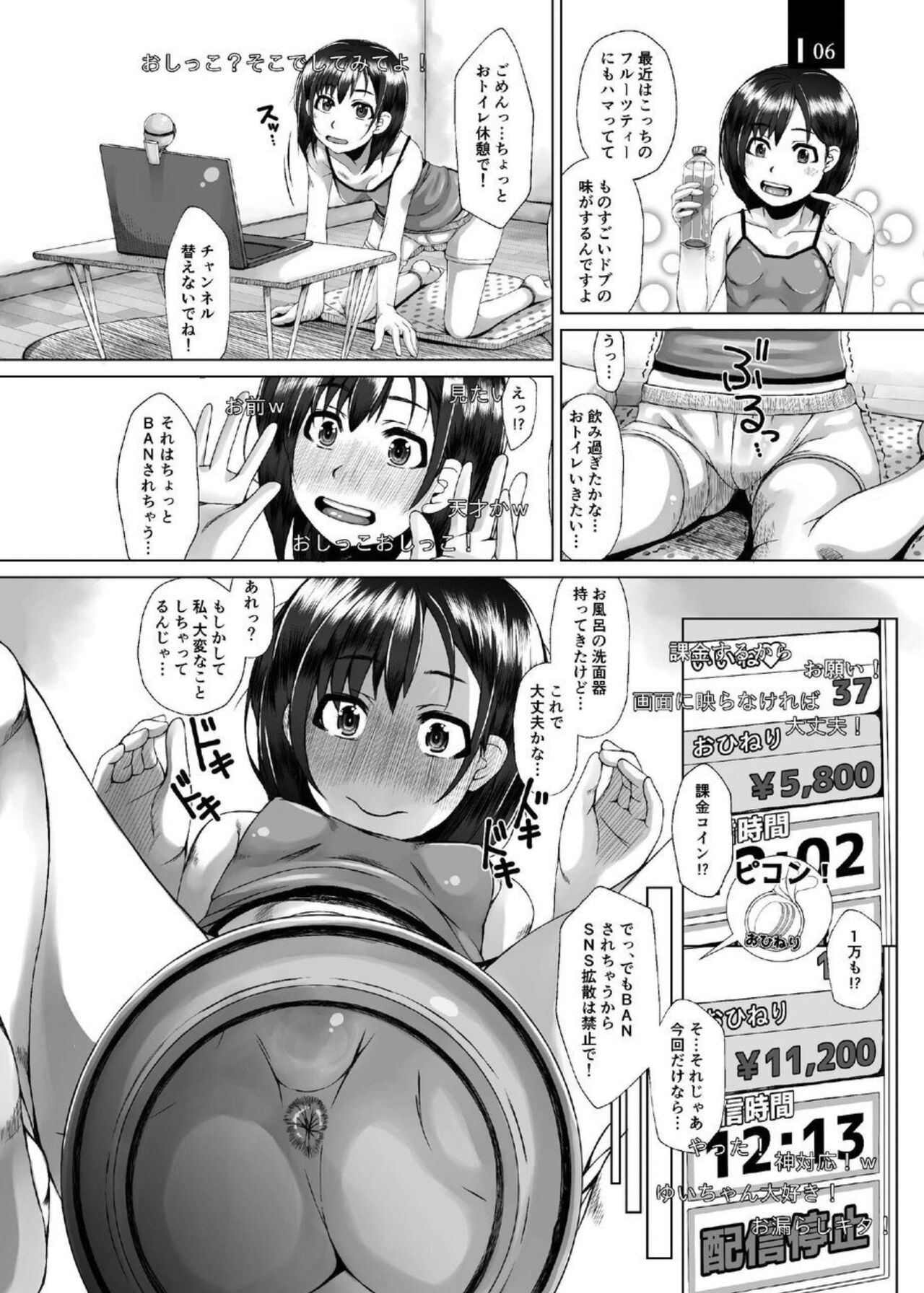 Ecchi de Unchi na Nama Haishin page 6 full