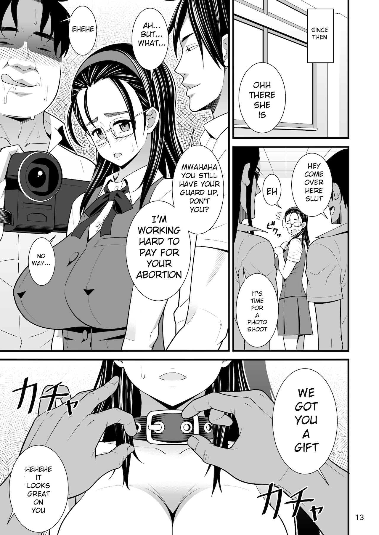 Jimi dakedo Karada ga Eroi Kanojo wa Furyou-tachi no Nikubenki Datta page 9 full