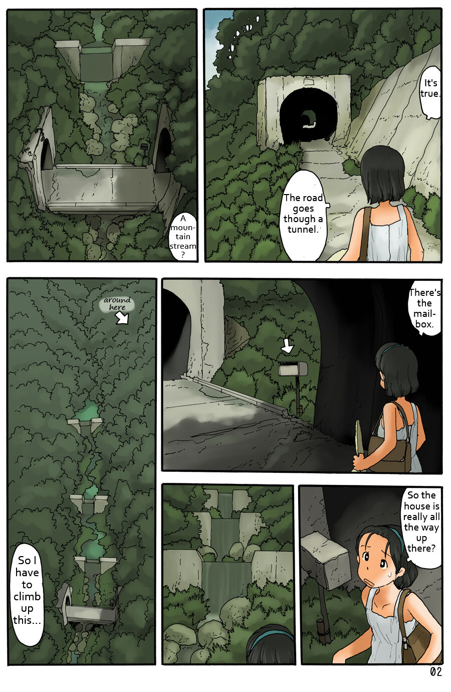 Tunnel no Aida ni | Through the Tunnel page 3 full