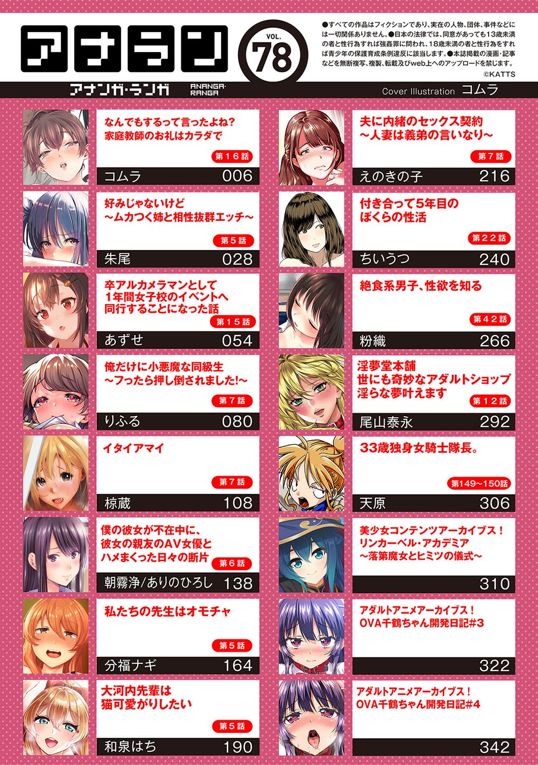 COMIC Ananga Ranga Vol. 78 page 4 full