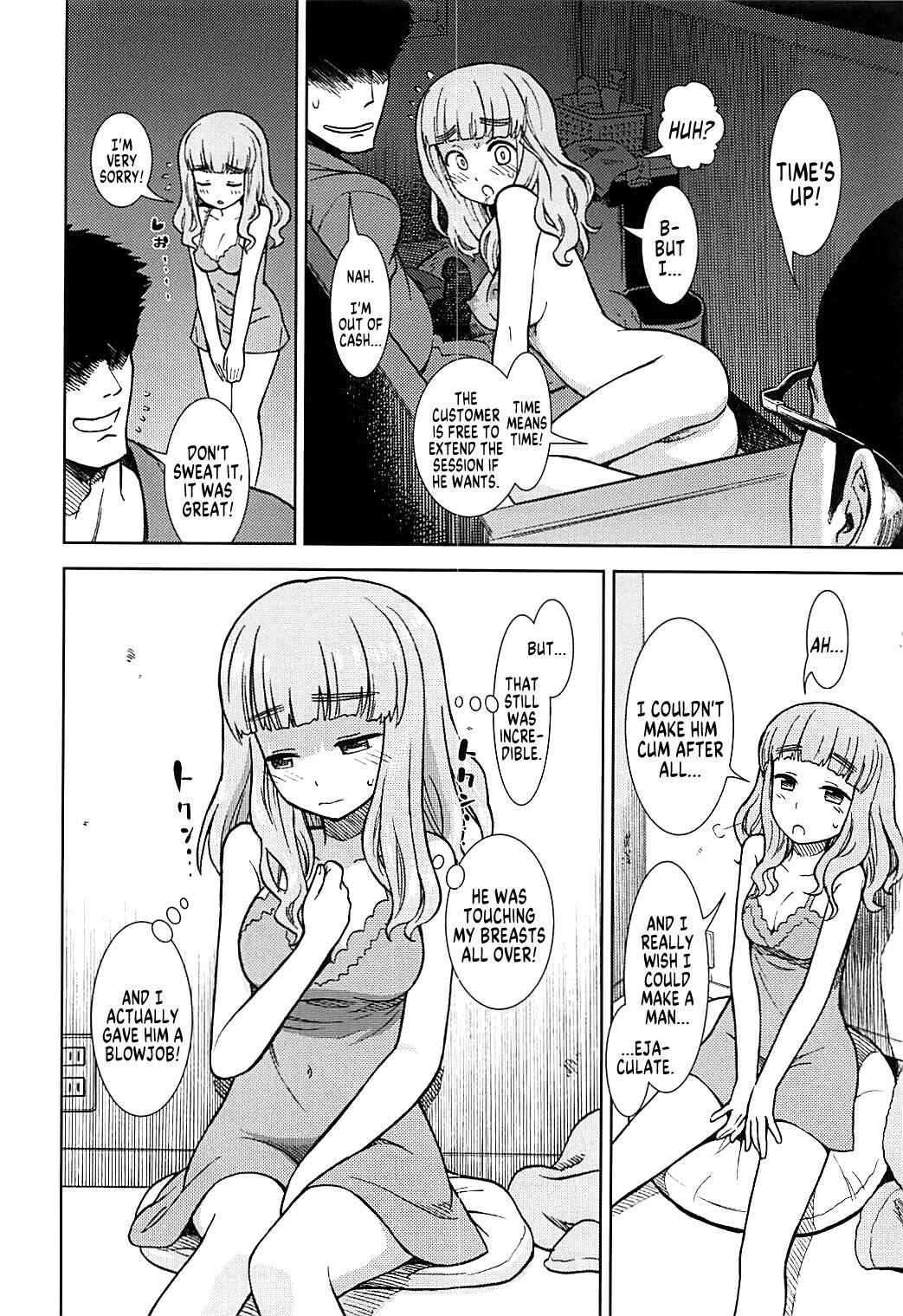 Takebe Saori ga Shojo nanoni PinSalo de Hataraku Hon | Saori Takebe Works at a Pink Salon page 9 full