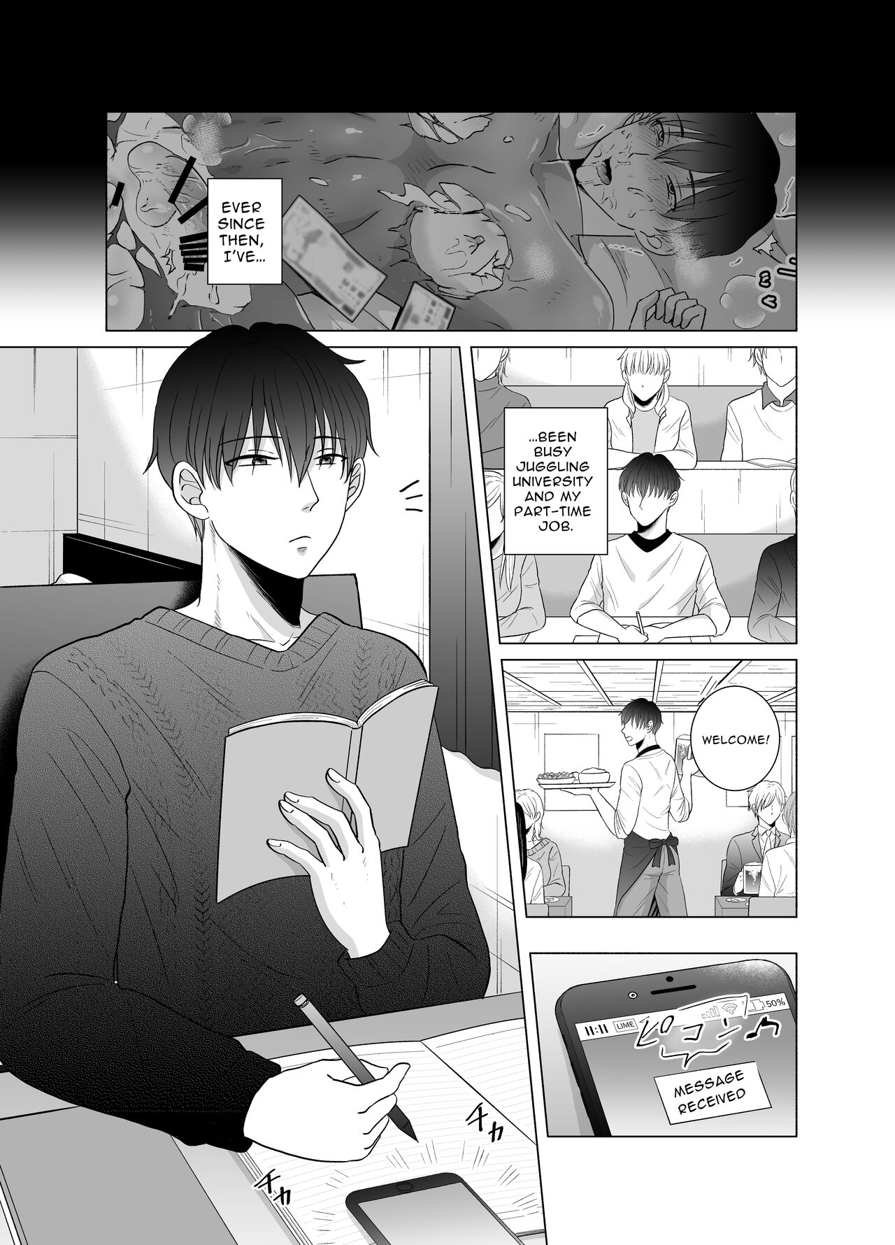 Kugakusei Touma-kun no Grey na Beit 2 ~Kigurumi Beit Hen~ | Toma's Questionable Part-time Job 2 page 2 full