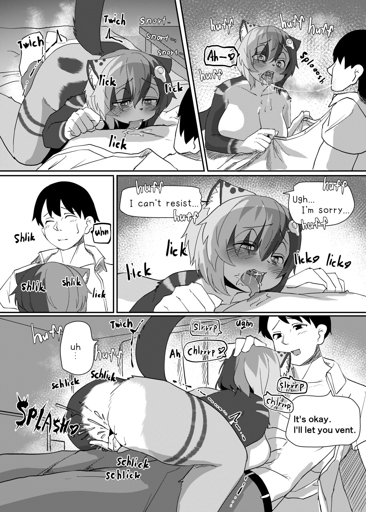 Mesukemo Mikeneko-chan no Jubujubu Hatsujou Manko de Oni Iki Dorodoro Ecchi | Calico cat rut pussy is so soft and moist with liquid, She has reached the top many times and have soft and watery sex with it page 5 full