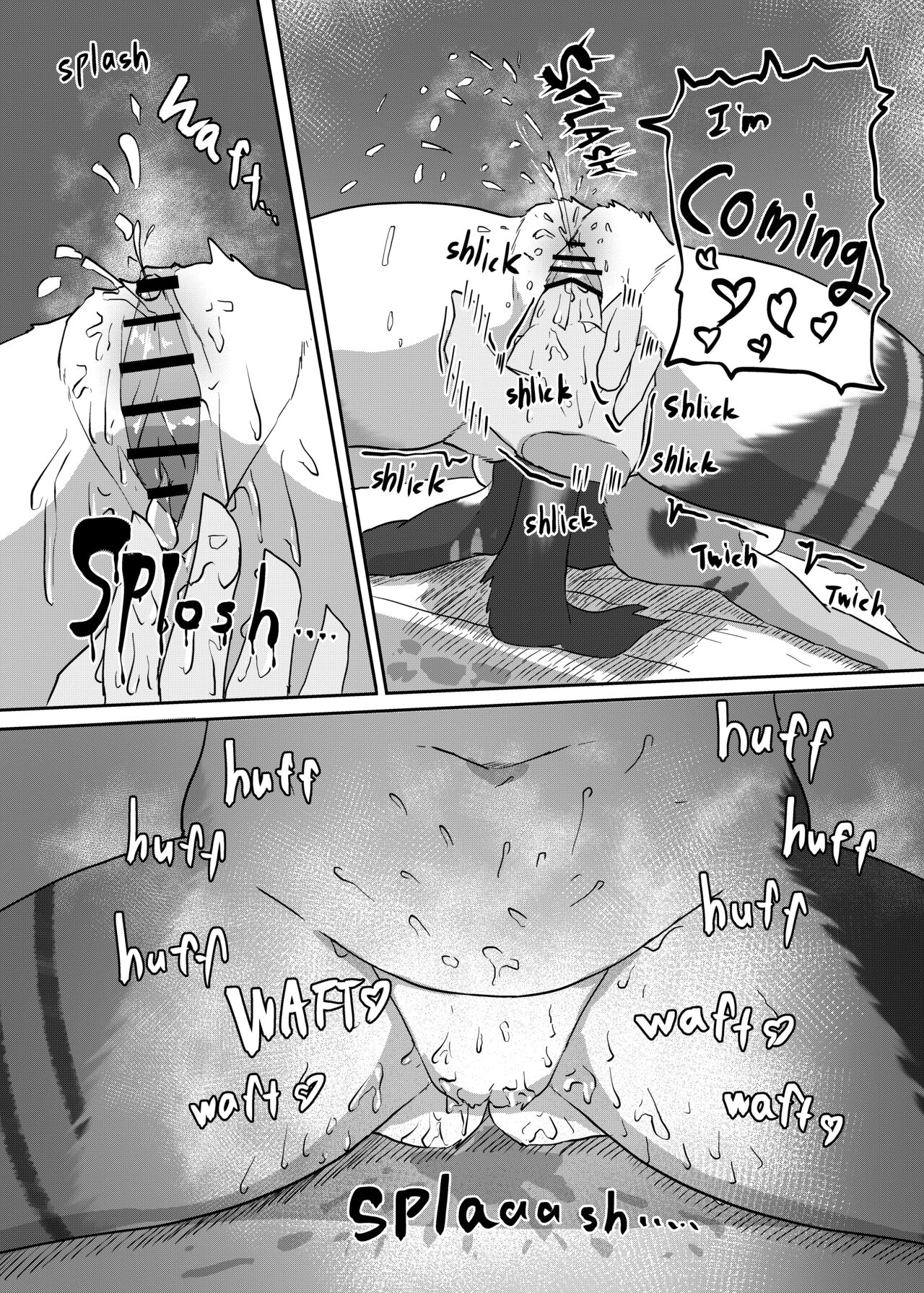 Mesukemo Mikeneko-chan no Jubujubu Hatsujou Manko de Oni Iki Dorodoro Ecchi | Calico cat rut pussy is so soft and moist with liquid, She has reached the top many times and have soft and watery sex with it page 9 full