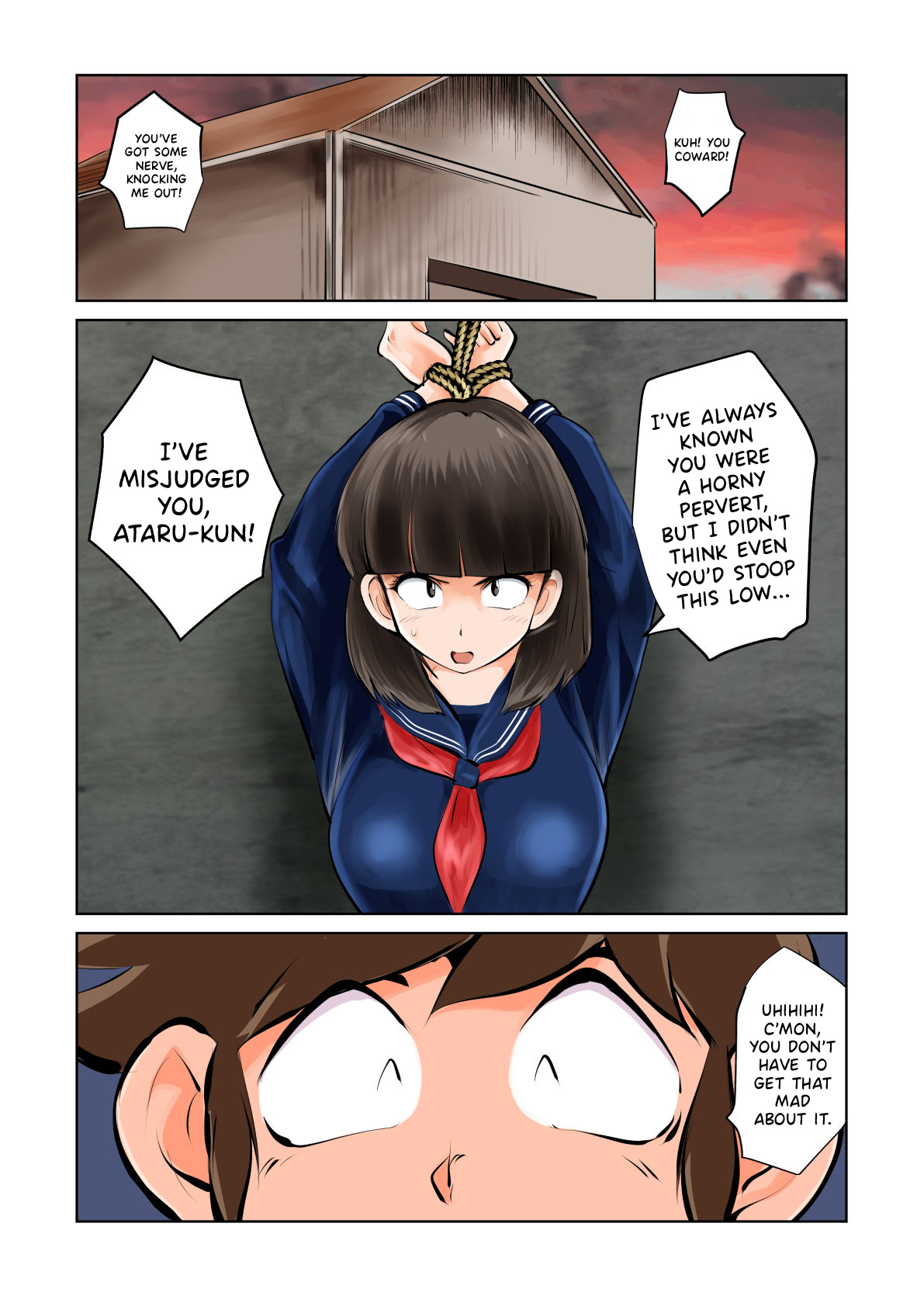 Oshioki Daccha! | Time for Your Punishment, Daccha! page 3 full