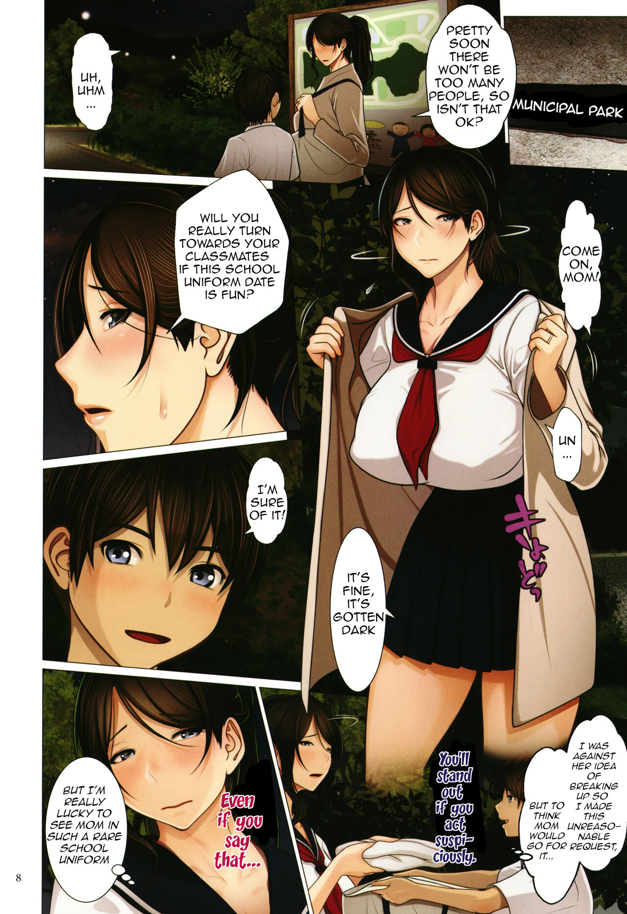 Mama ga Sailor Fuku wo Kita Riyuu | Reason For Mom Wearing a Sailor Uniform page 4 full