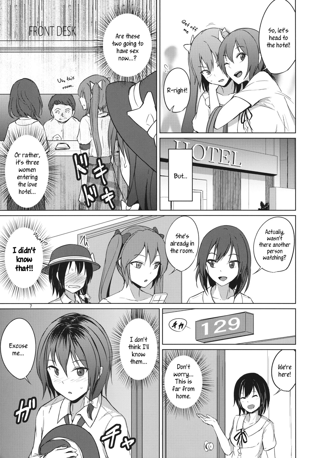 Aikata to Lesbian Fuuzoku o Kanshou suru Koto ni Narimashita. | My Partner and I go to Appreciate Lesbian Sex Workers. page 6 full