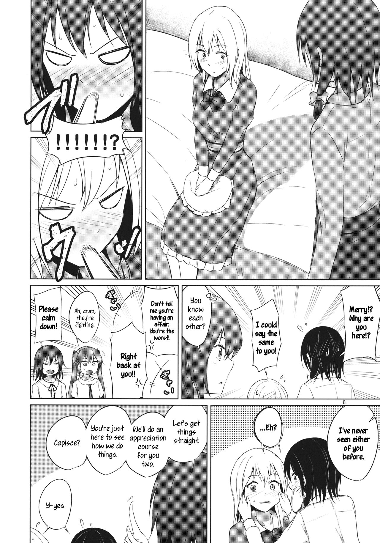 Aikata to Lesbian Fuuzoku o Kanshou suru Koto ni Narimashita. | My Partner and I go to Appreciate Lesbian Sex Workers. page 7 full