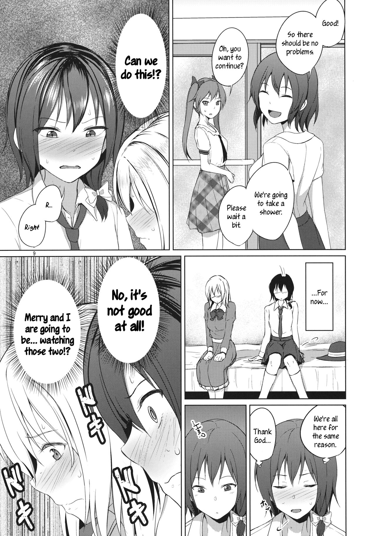 Aikata to Lesbian Fuuzoku o Kanshou suru Koto ni Narimashita. | My Partner and I go to Appreciate Lesbian Sex Workers. page 8 full