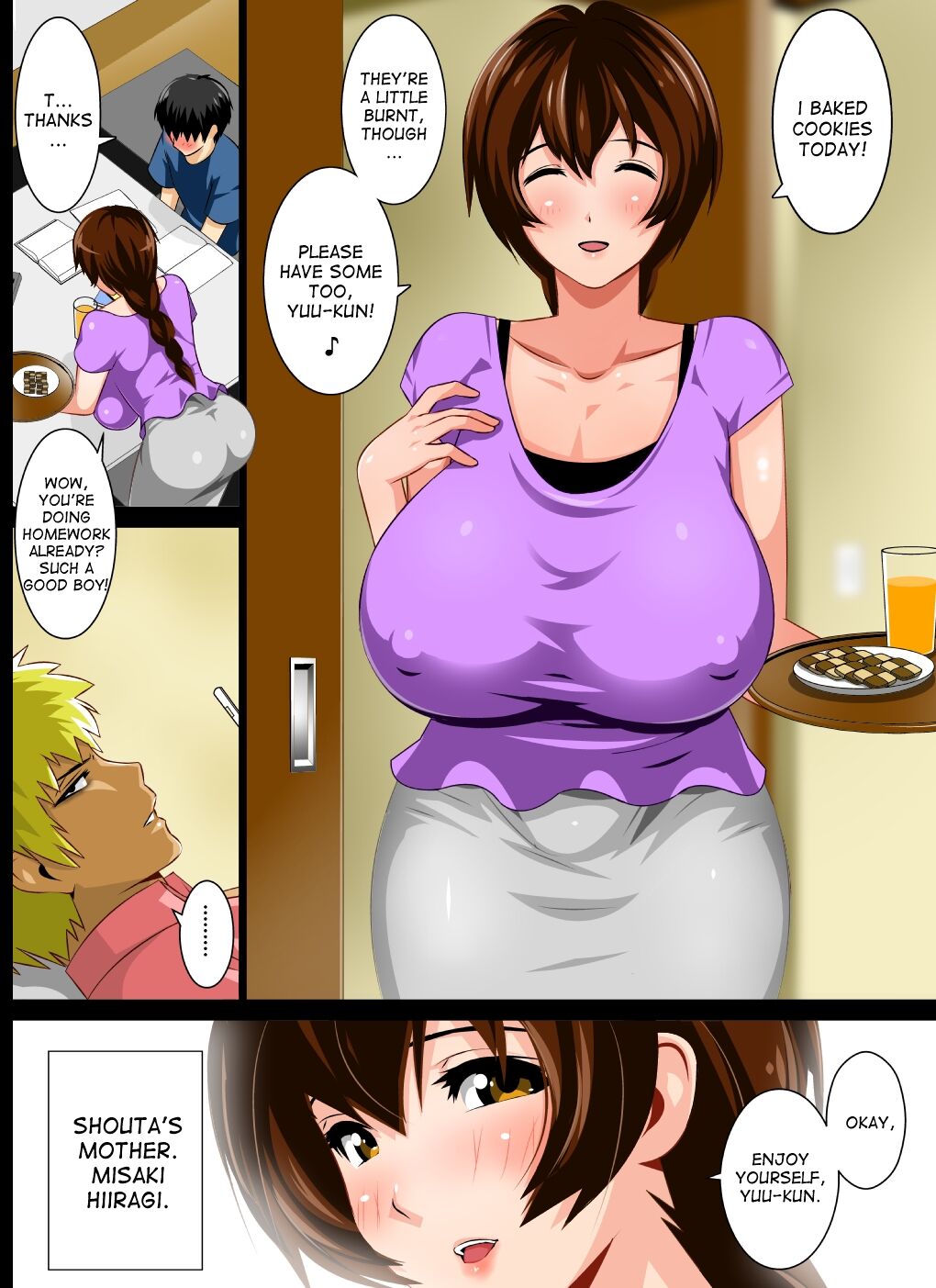 Reibo Misaki ~Kinpatsu Musuko to Onaho Haha~ | Slave Mother Misaki ~Blond Son and Onaho Mother~ page 4 full