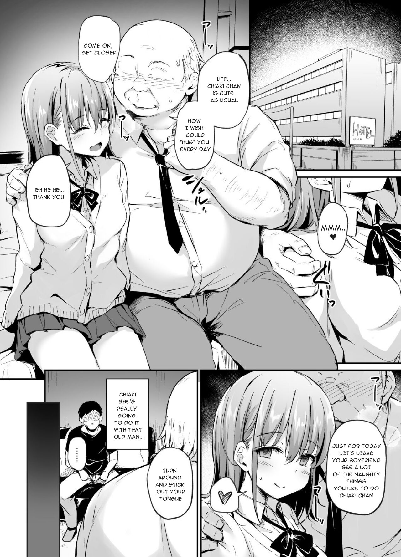 Enkou Kanojo to Kengakukai | Paid dates with my girlfriend prostitute side-by-side experience page 9 full