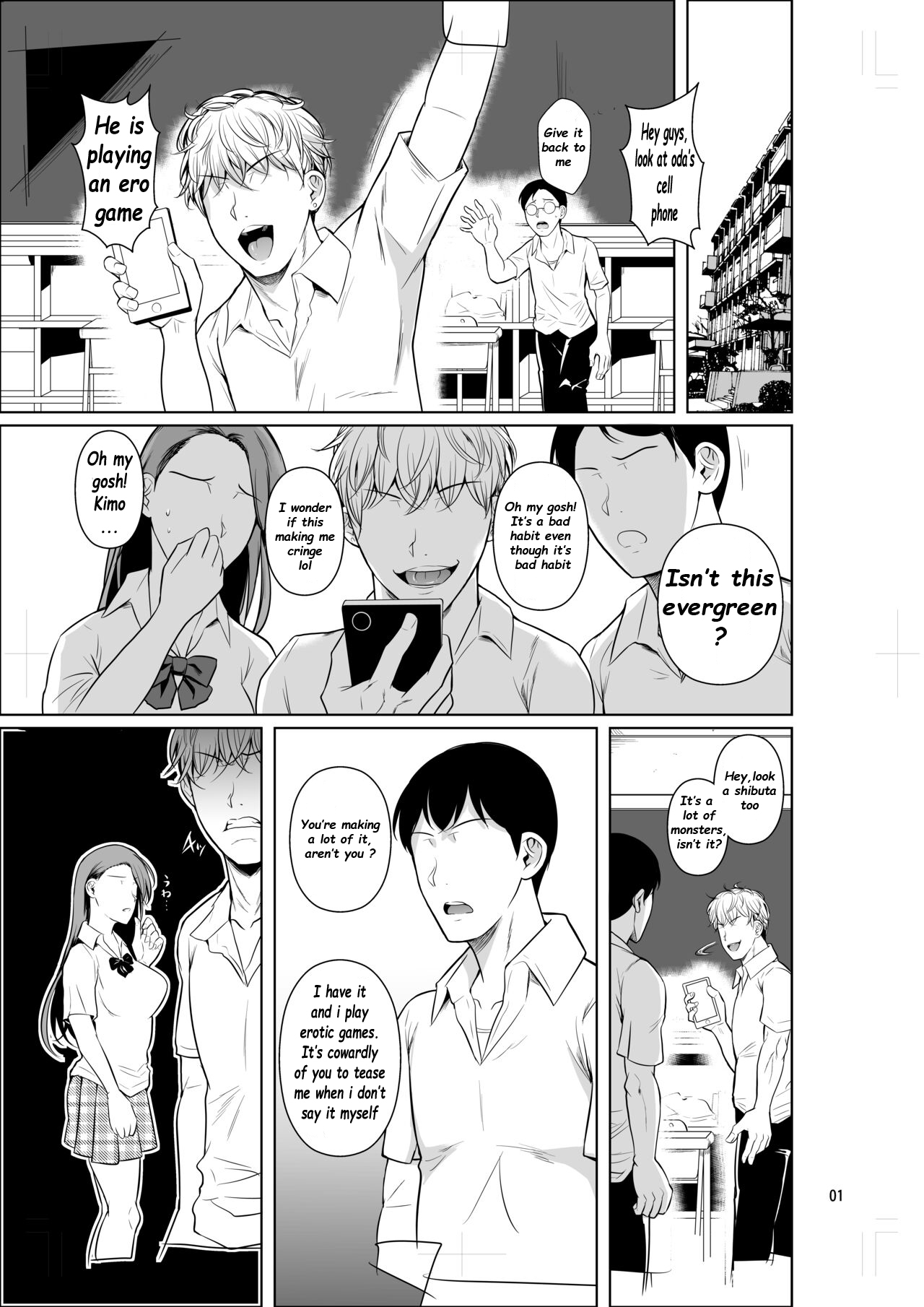 Bocchi no Mob ga Tadashii Sentaku o Shite Seiso Shoujo to Tsukiau. Mochiron Sex mo Suru page 2 full