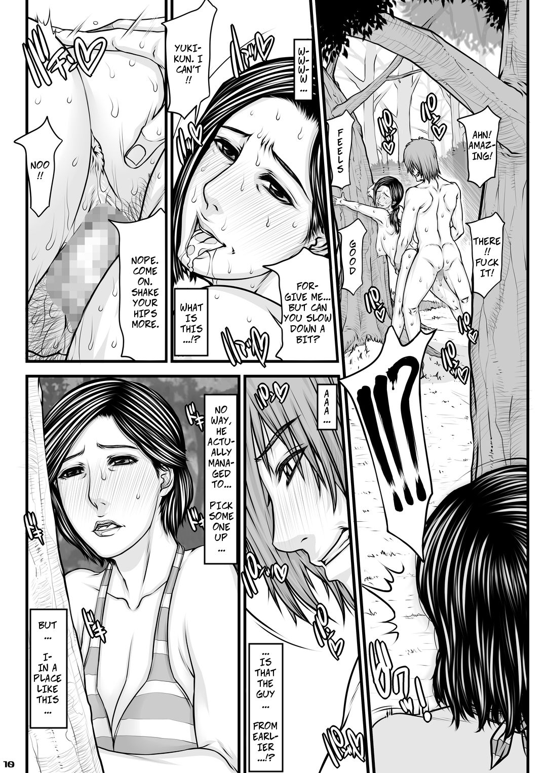 Okaa-san no Netorare Beach | Mom's Cheating Beach page 10 full