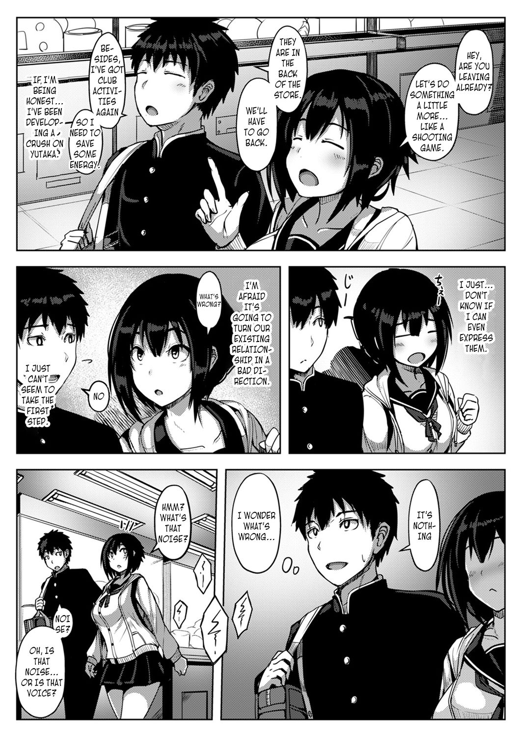 The Childhood Friend I Loved Was Taken Away by a Flirtatious Senior - Part 1 page 6 full