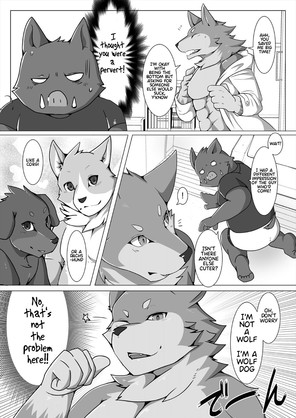 Ecchi na Wanwan Delivery | Slutty Dog Delivery page 6 full
