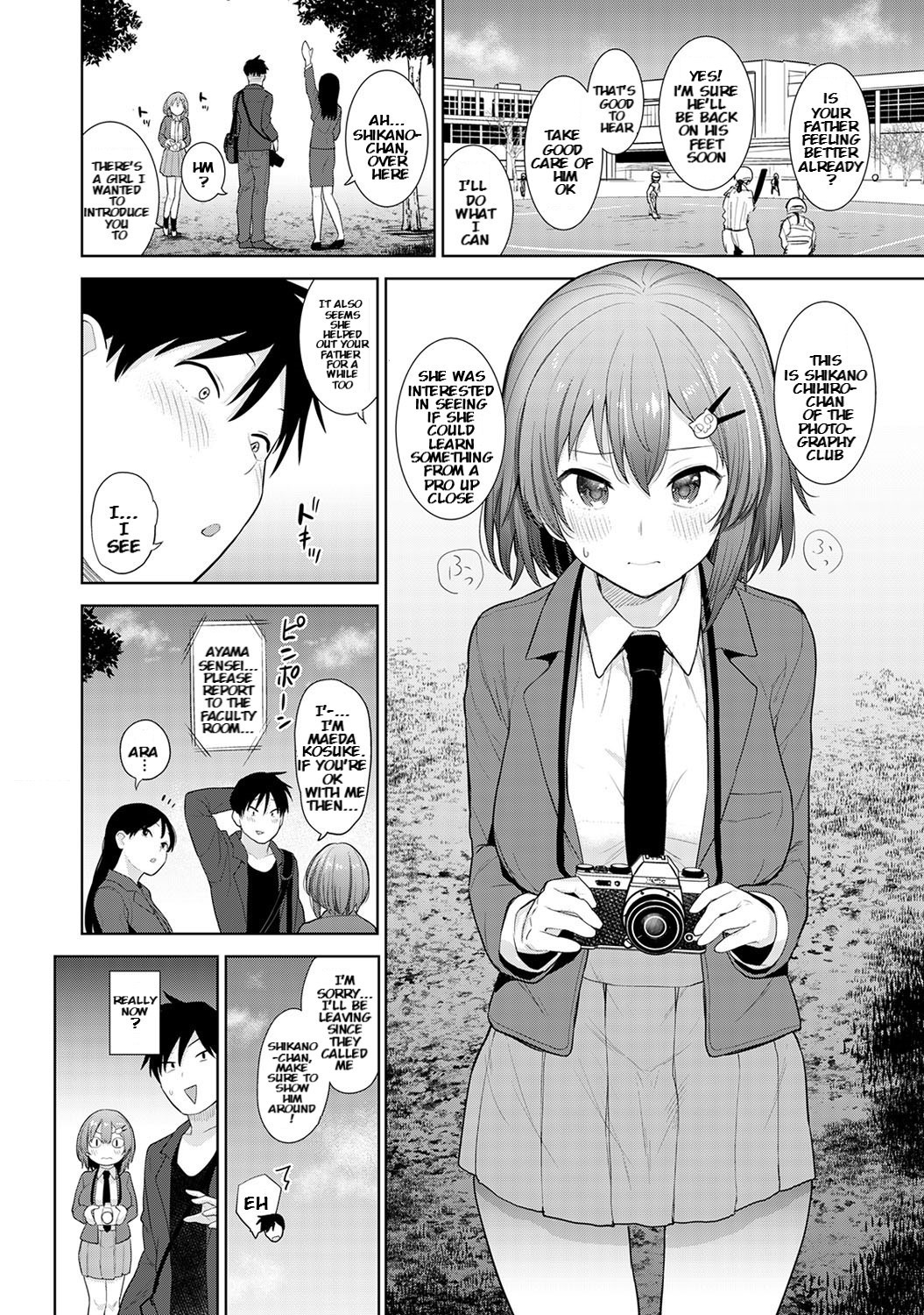 SotsuAl Cameraman to Shite Ichinenkan Joshikou no Event e Doukou Suru Koto ni Natta Hanashi | A Story About How I Ended Up Being A Yearbook Cameraman at an All Girls' School For A Year Ch. 1 page 3 full