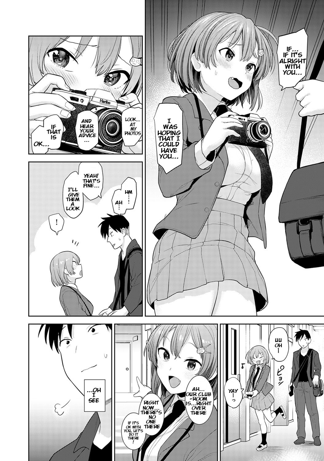 SotsuAl Cameraman to Shite Ichinenkan Joshikou no Event e Doukou Suru Koto ni Natta Hanashi | A Story About How I Ended Up Being A Yearbook Cameraman at an All Girls' School For A Year Ch. 1 page 5 full