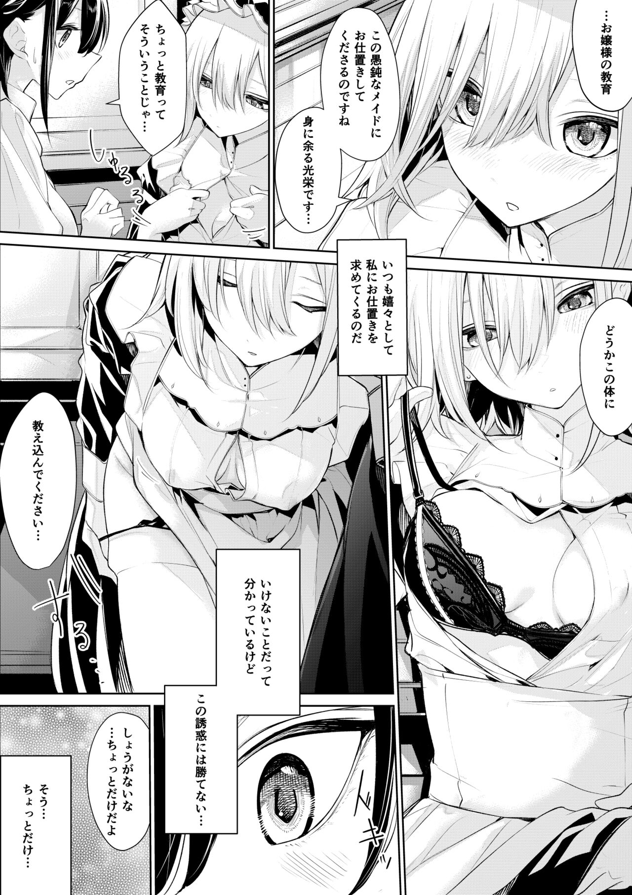 Ojou-sama Gonomi ni Kyouiku Saretai Maid-san to Shitai Ojou-sama page 2 full