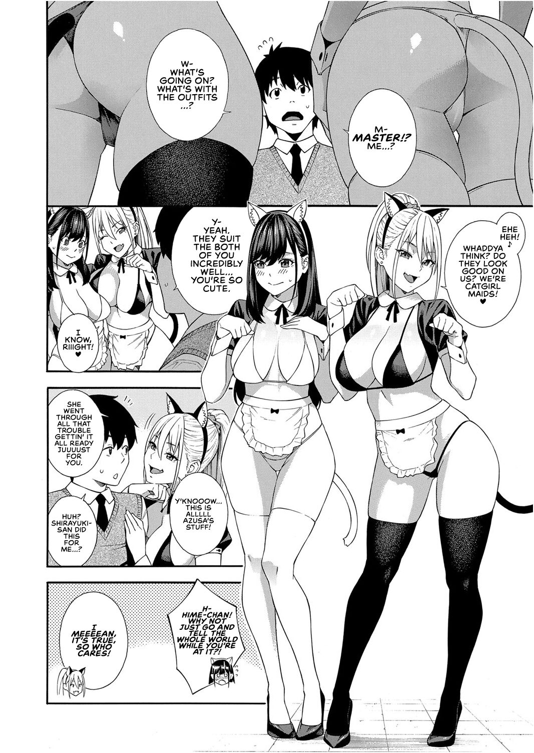 Fellatio Kenkyuubu Ch. 3 | Blowjob Research Club Ch. 3 page 2 full
