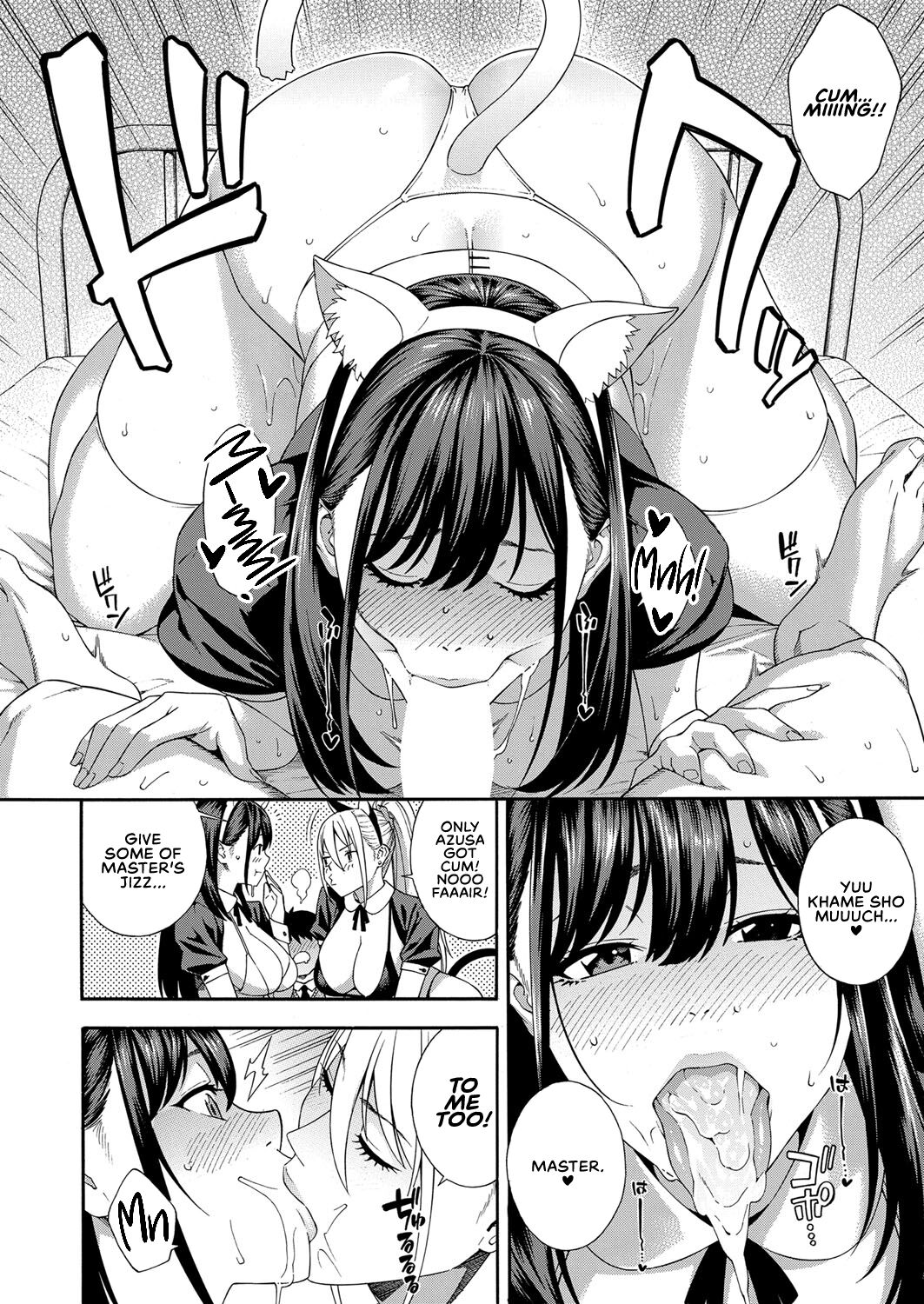 Fellatio Kenkyuubu Ch. 3 | Blowjob Research Club Ch. 3 page 8 full