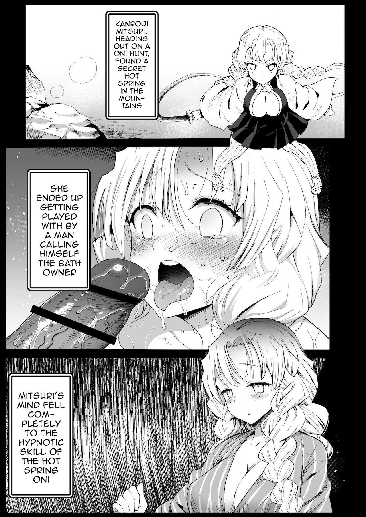 Saimin Onsen Kanroji Mitsuri Ninshin Chuu | Hot Spring Hypnotic Kanroji Mitsuri Pregnancy page 3 full